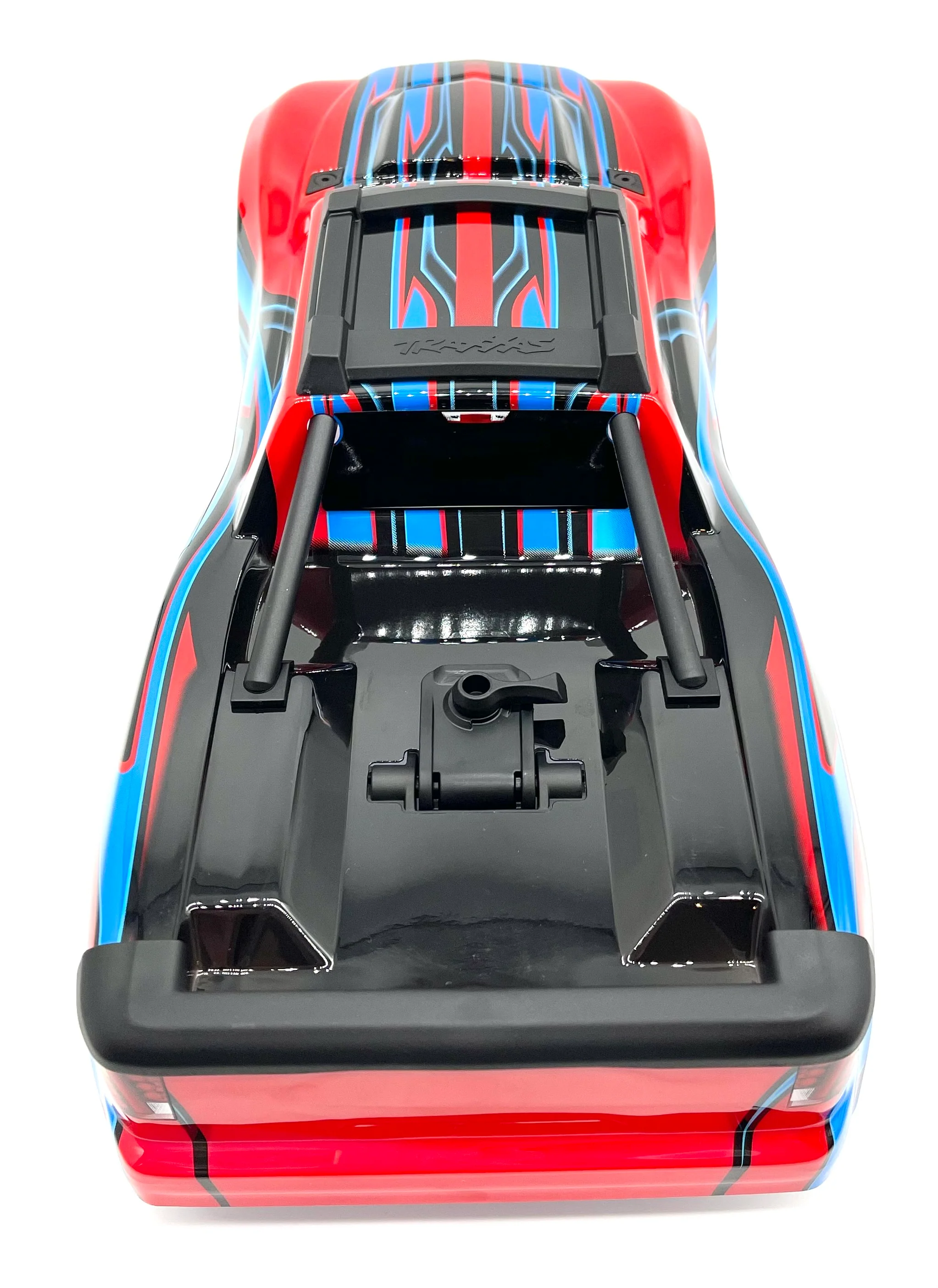 1/10 MAXX BODY cover Shell (RED Painted ProGraphics, clipless Traxxas 89076-4 - Image 4