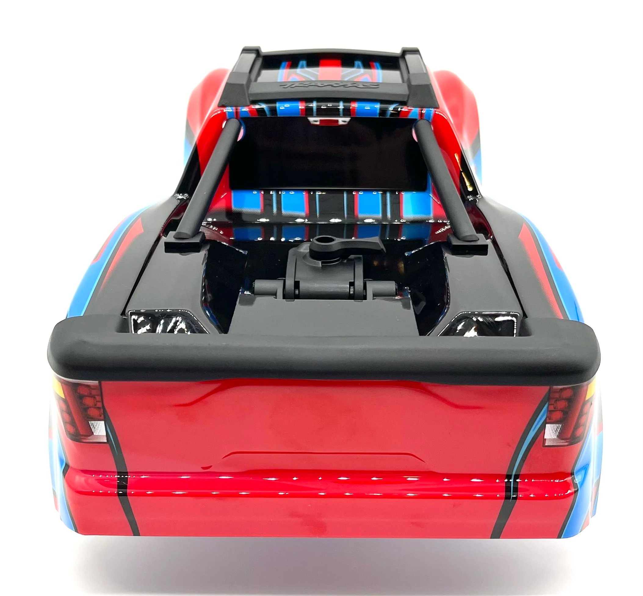 1/10 MAXX BODY cover Shell (RED Painted ProGraphics, clipless Traxxas 89076-4 - Image 5