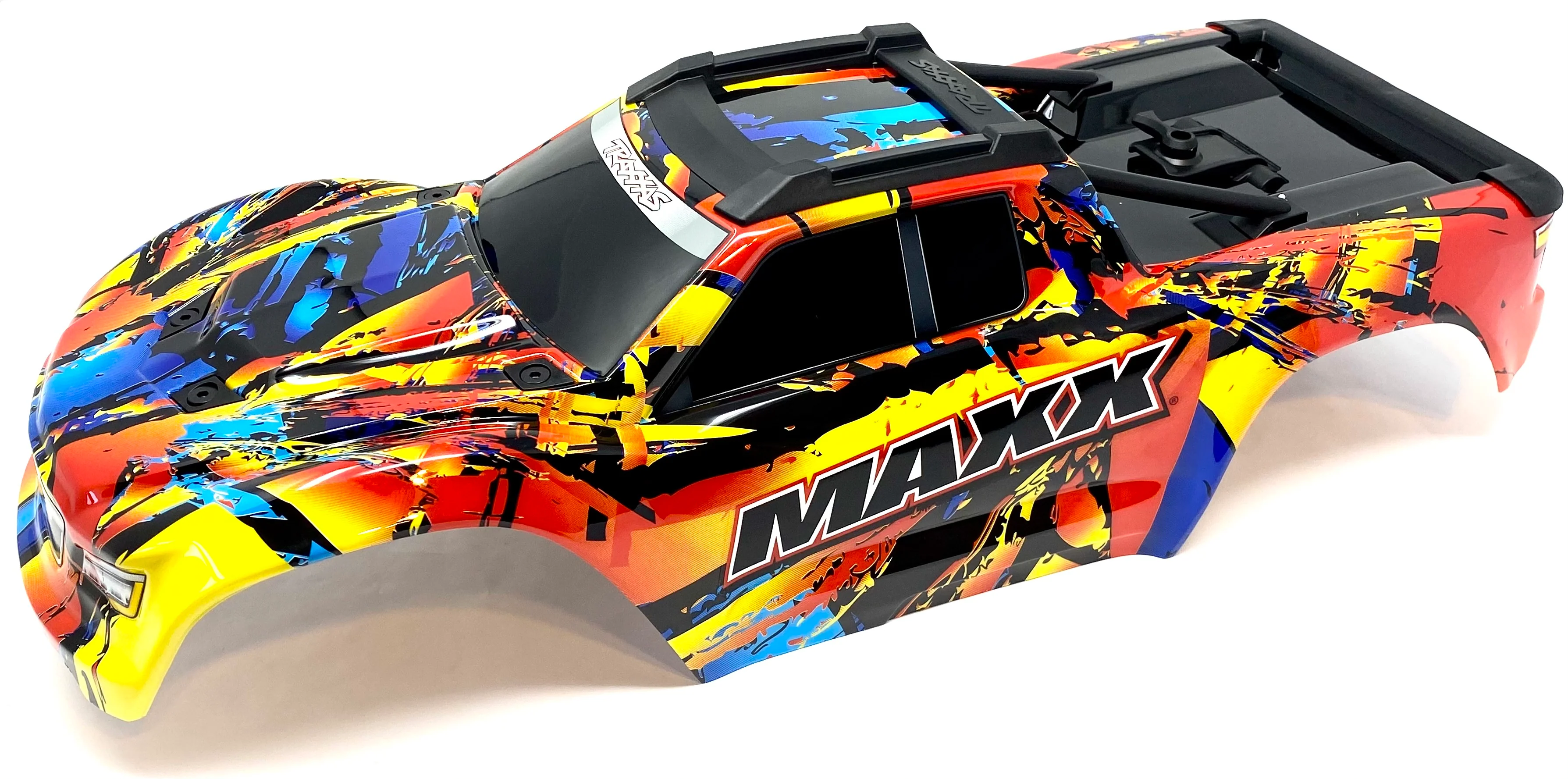 1/10 MAXX BODY cover Shell (Solar Flare ProGraphics, clipless Traxxas 89076-4