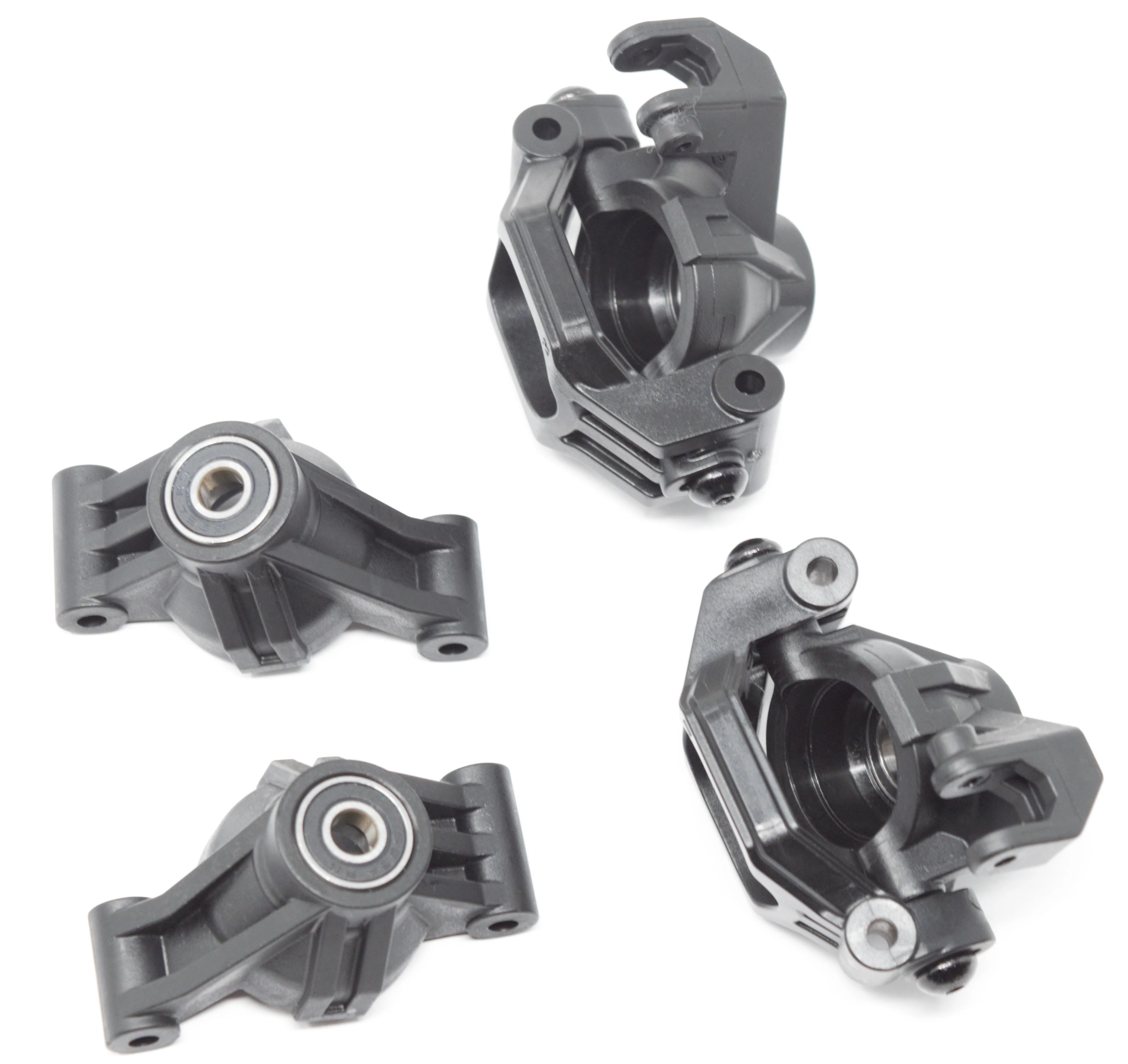 1/10 Wide-MAXX Front/Rear Hub Carriers Caster Steering Blocks 89086-4 - Image 3