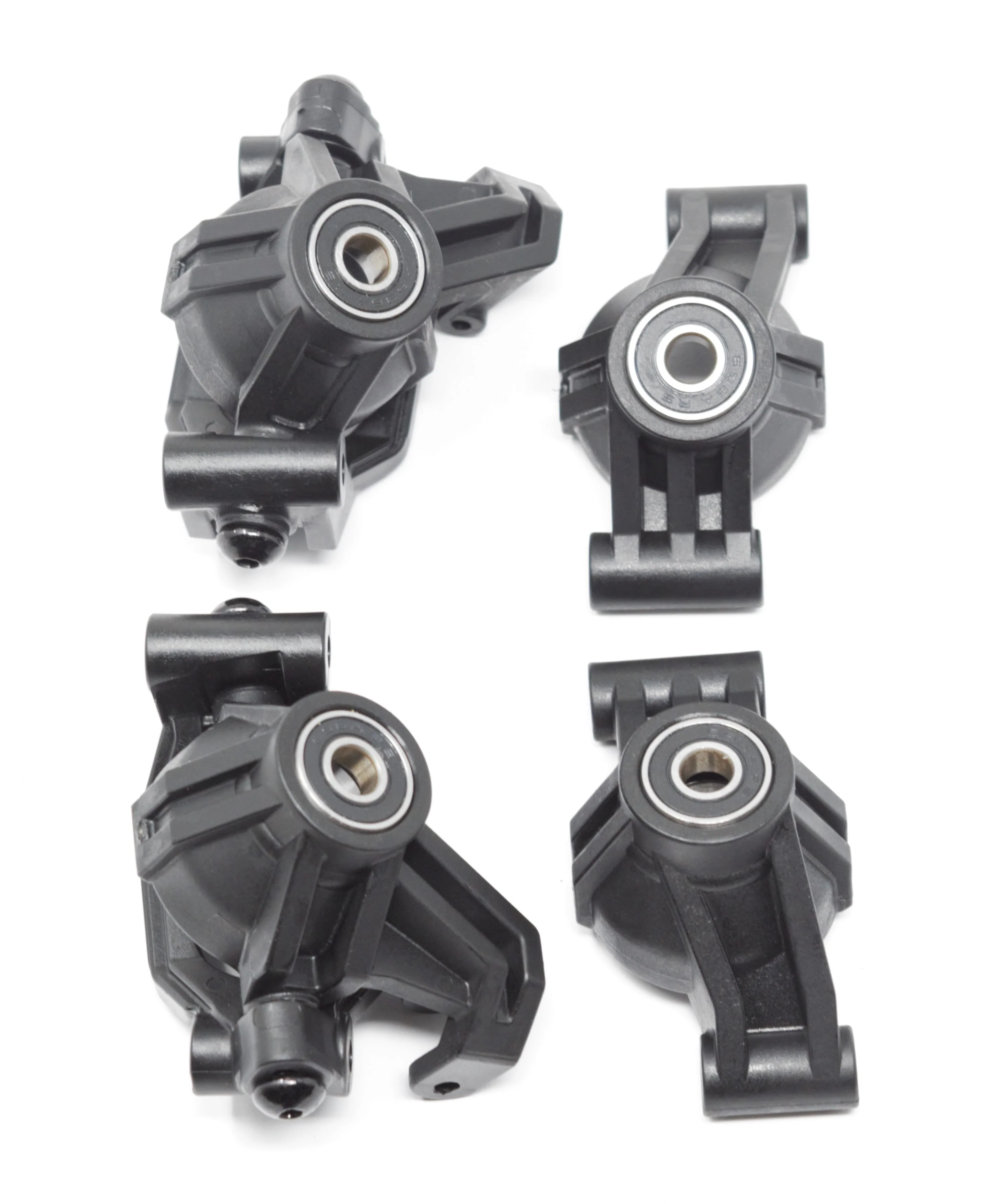 1/10 MAXX Front/Rear Hub Carriers Caster Steering Blocks Traxxas 89076-4