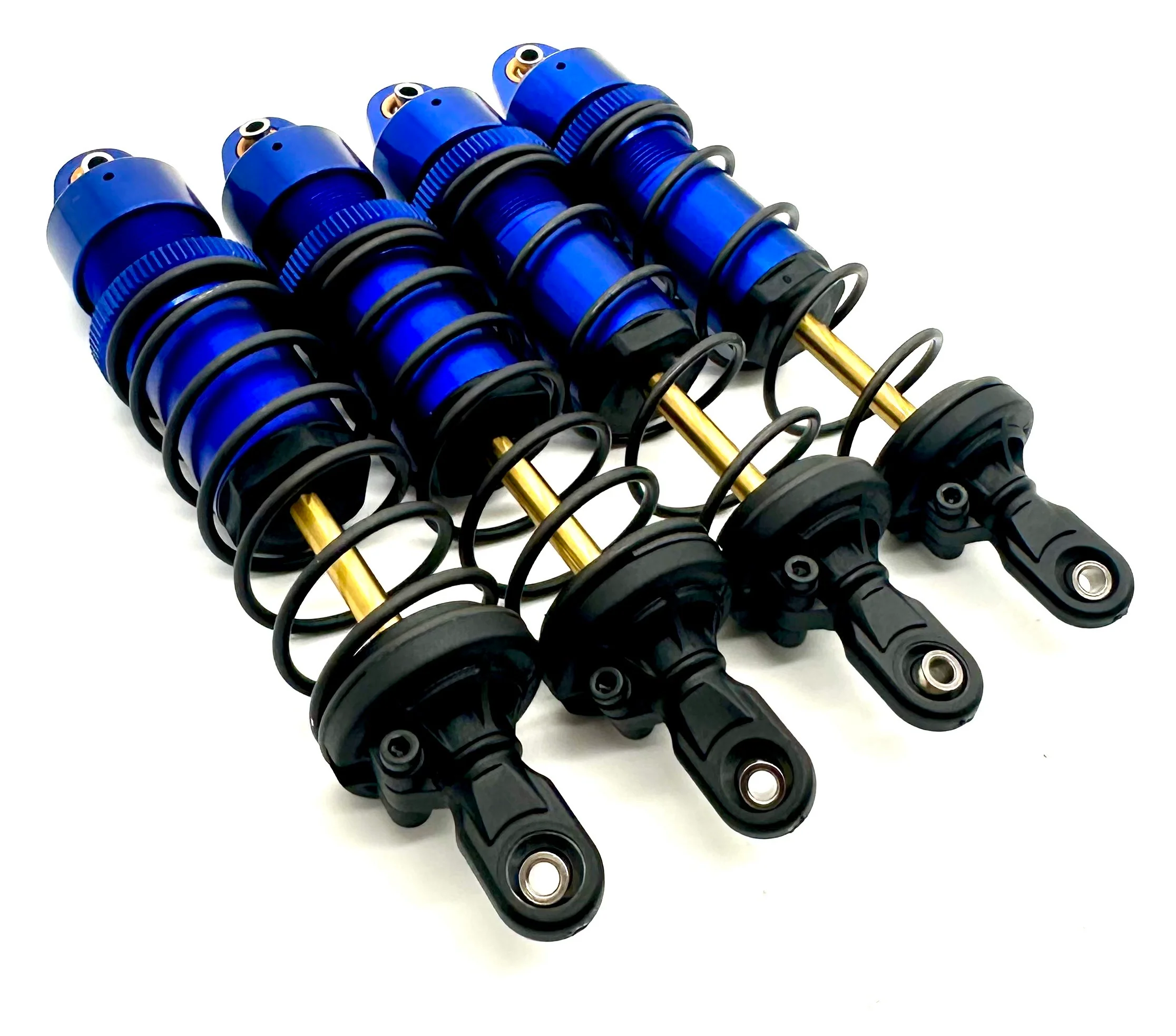 1/10 MAXX Ultimate SHOCKS (Blue-Anodized Gt-maxx 8961t dampers, springs 89087-4 - Image 2
