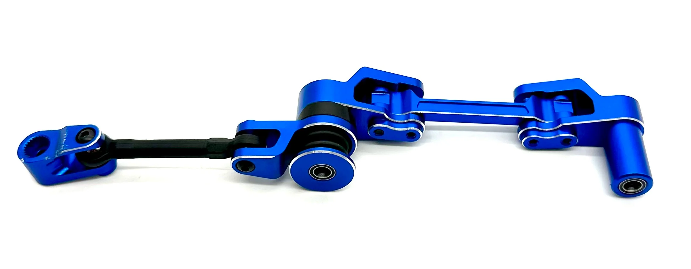 1/10 MAXX Ultimate STEERING Assembly blue (Bellcrank Horn Linkage Bearings 89087-4 - Image 3