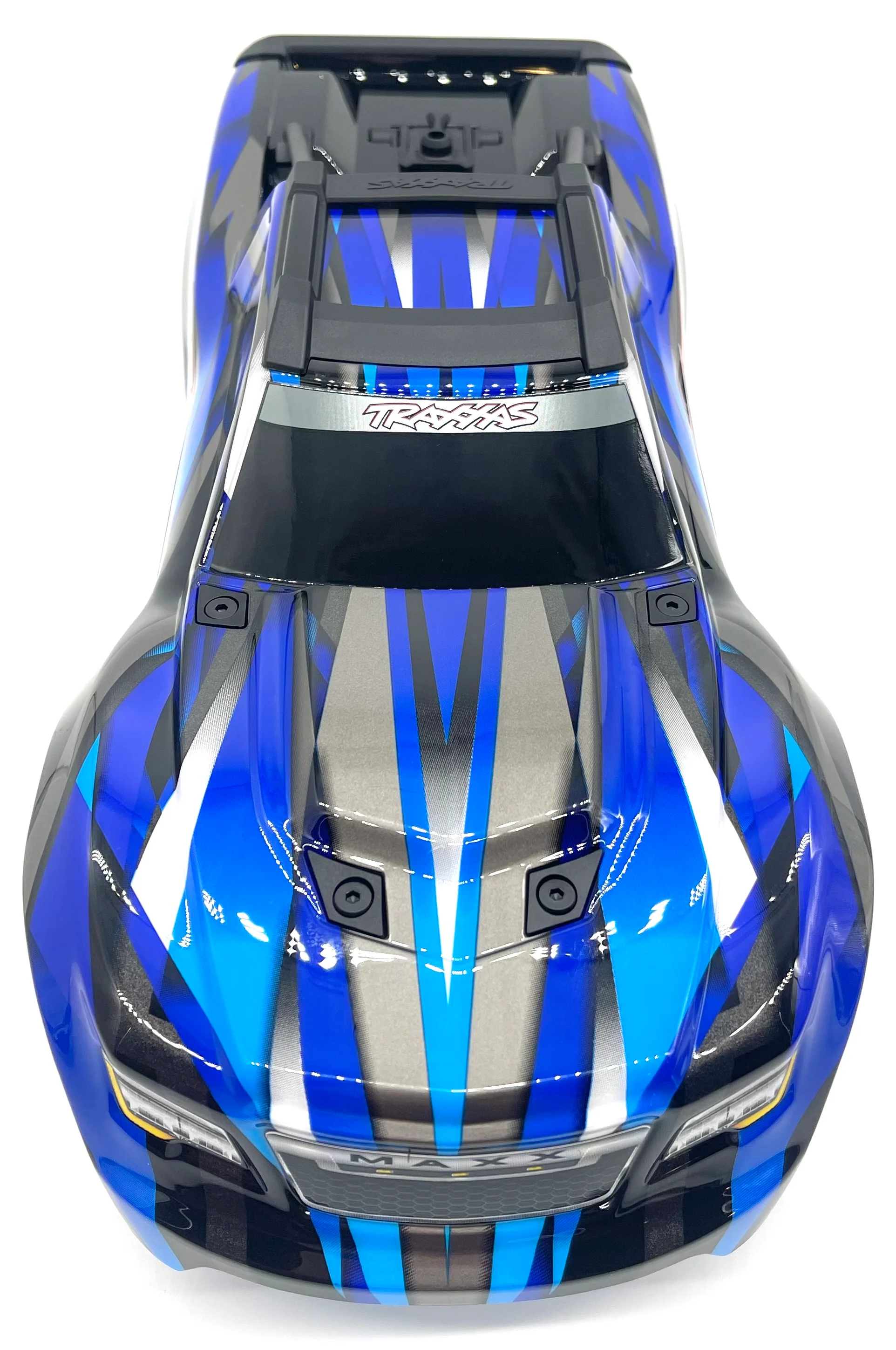 1/10 Wide-MAXX BODY cover Shell (Blue Painted ProGraphics, clipless 89086-4 - Image 5