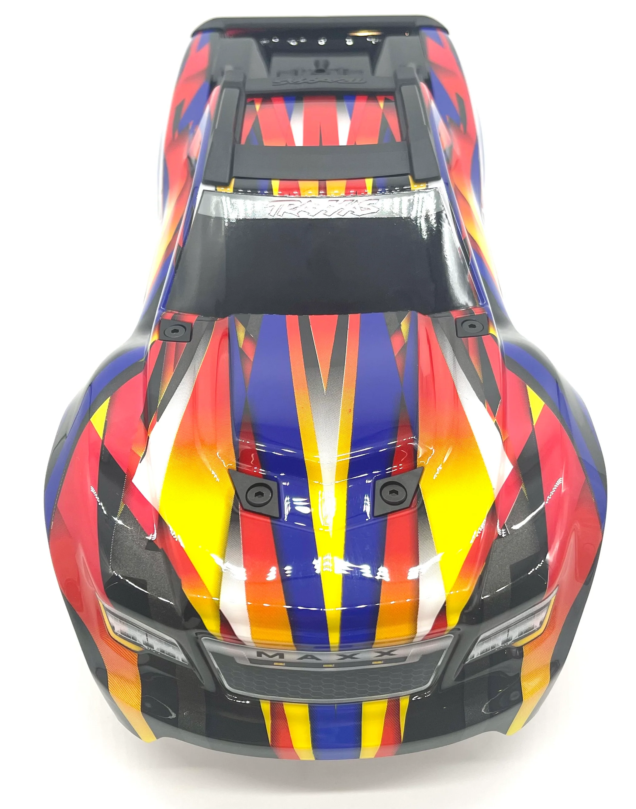 1/10 Wide-MAXX BODY cover Shell (YELLOW Red ProGraphics new clipless 89086-4 - Image 2
