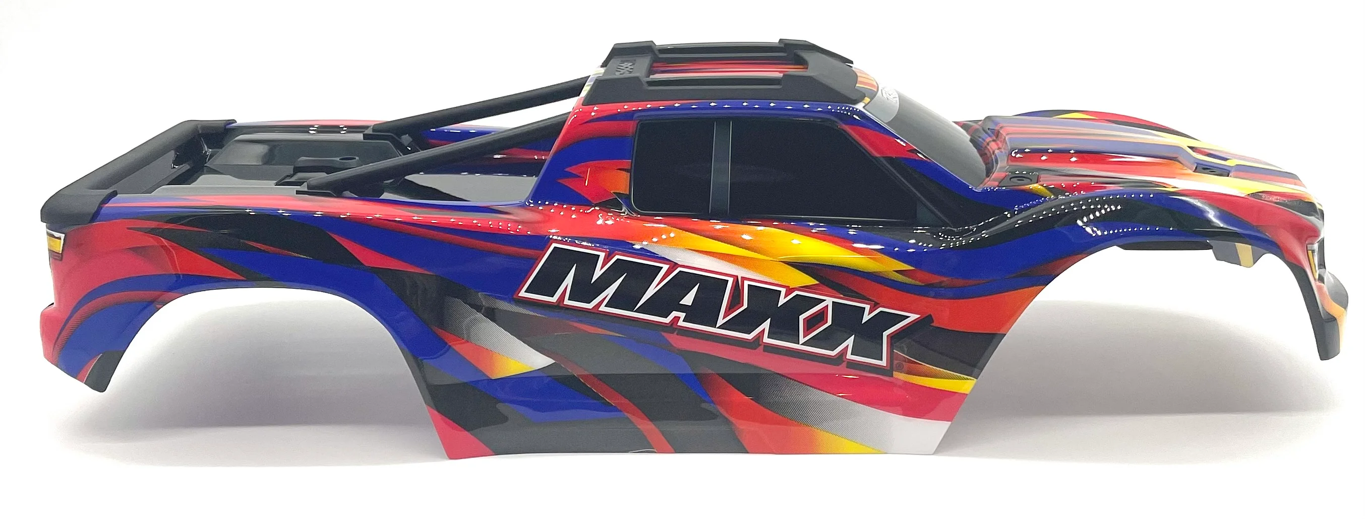 1/10 Wide-MAXX BODY cover Shell (YELLOW Red ProGraphics new clipless 89086-4 - Image 3