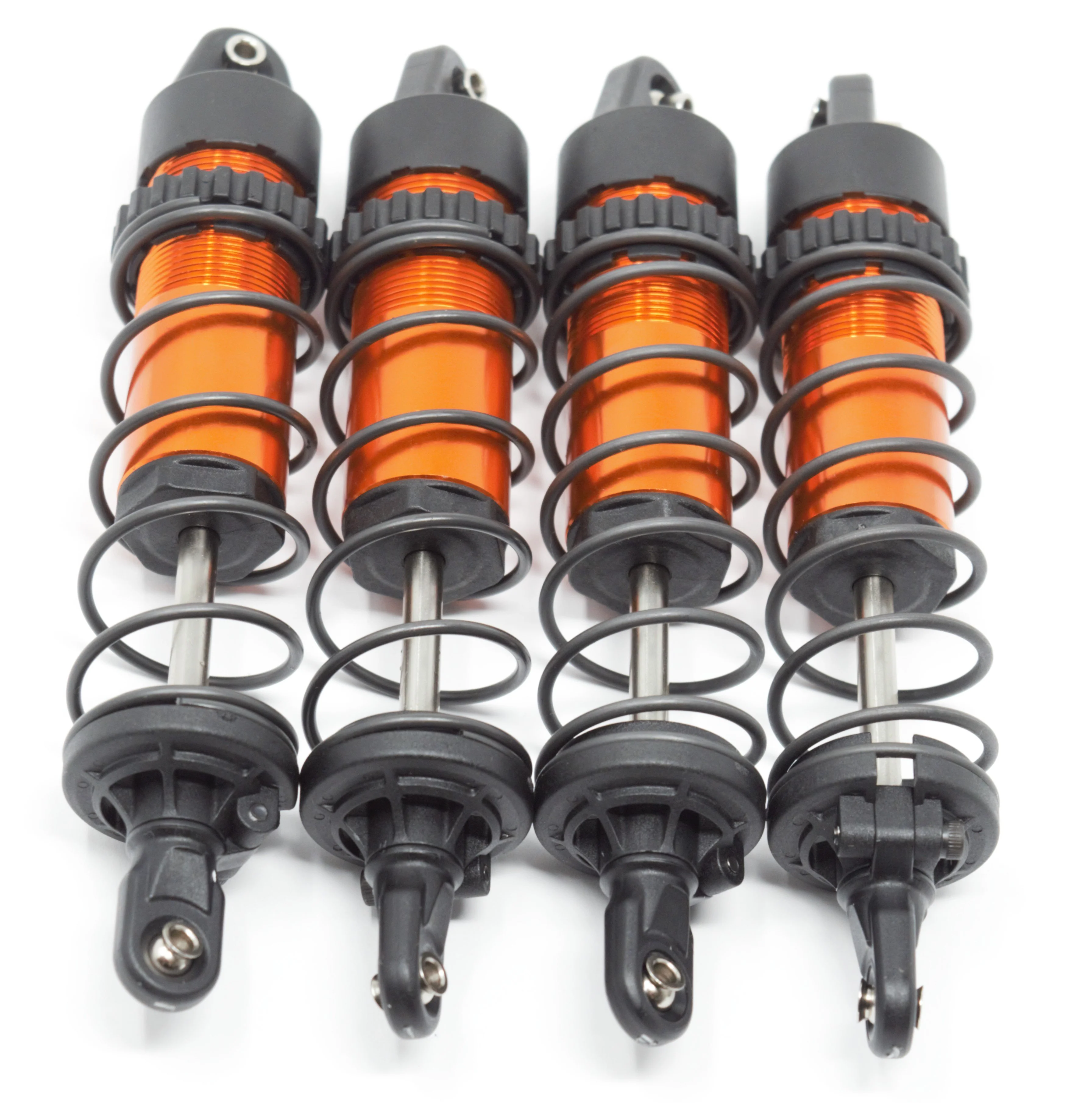 1/10 Wide-MAXX SHOCKS (ORANGE-Anodized Gt-maxx 8961t dampers, springs 89086-4 - Image 2