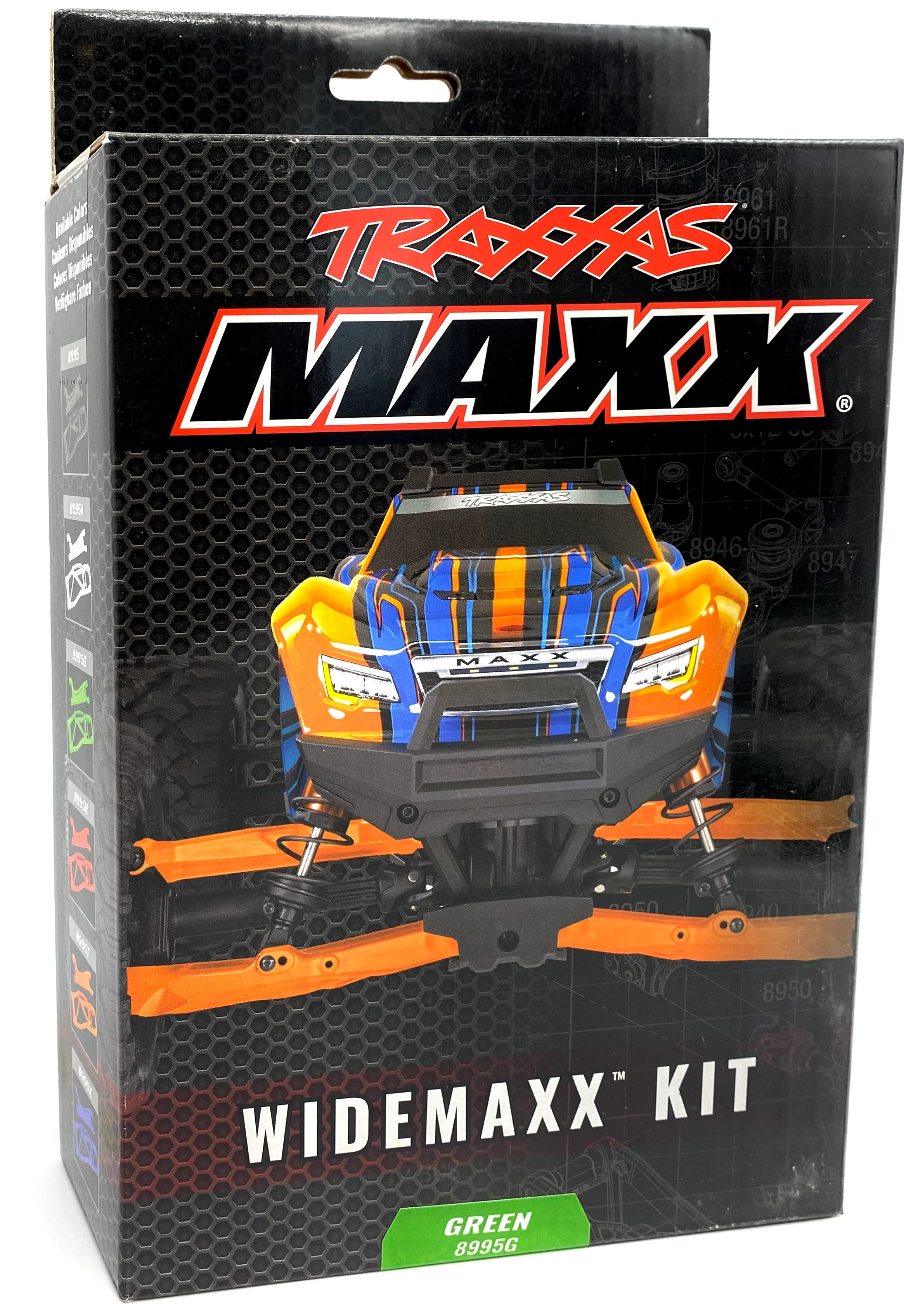 1/10 Wide-MAXX SUSPENSION kit (Green) widemaxx arms toe links 89086-4