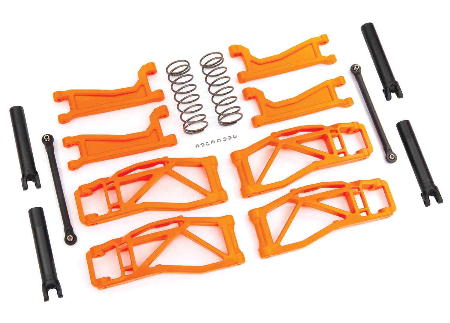 1/10 Wide-MAXX SUSPENSION kit (ORANGE) widemaxx arms toe links 89086-4 - Image 3
