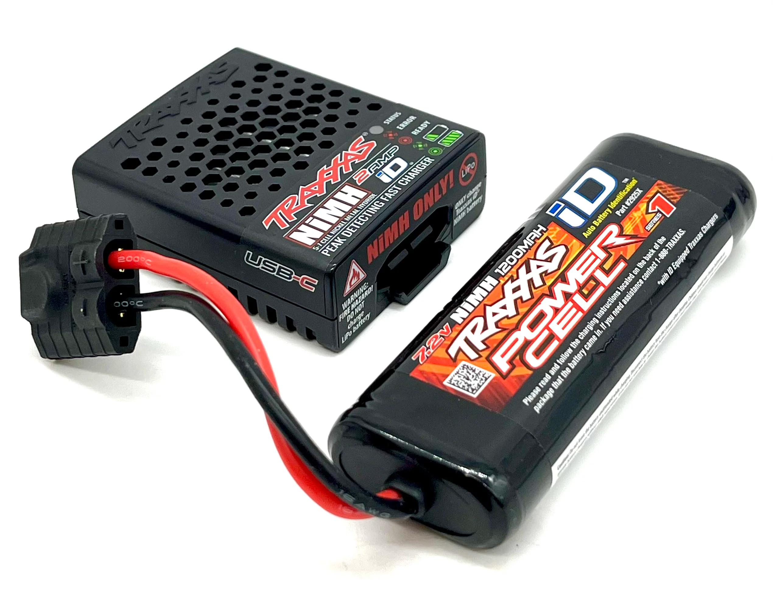 1/16 E-revo 7.2v Traxxas iD BATTERY & 2 Amp USB-C CHARGER LaTrax Summit 71076-3