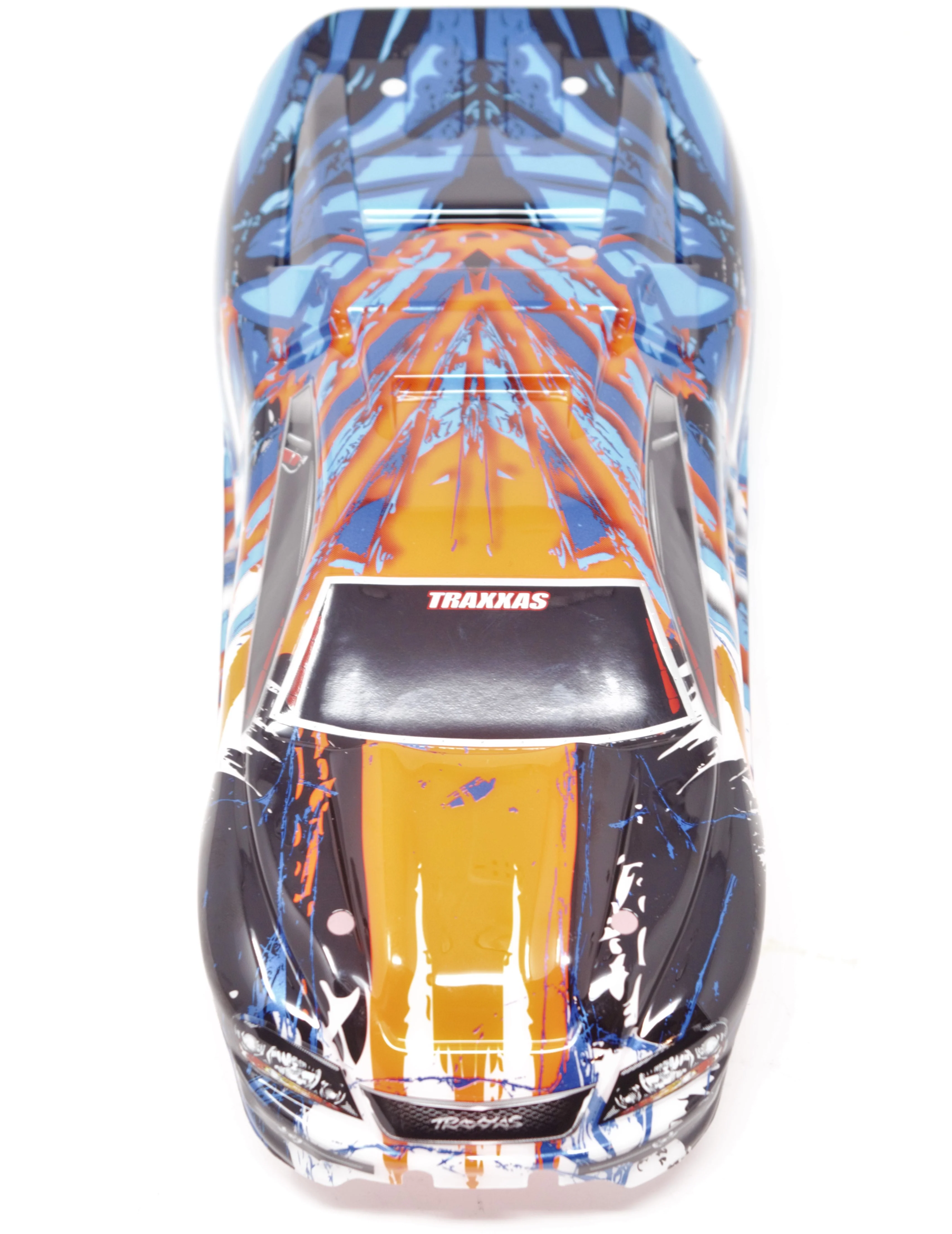 1/16 E-revo BODY, Orange Blue (Shell cover factory painted Traxxas 71054-1 - Image 2