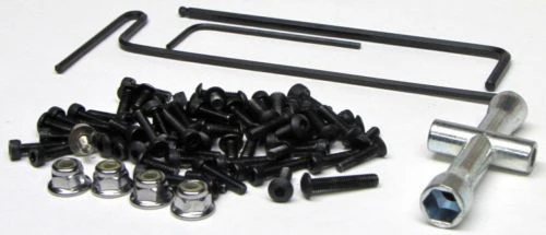 1/16 E-revo SCREWS & TOOLS Hardware, wheels nuts t-wrench VXL 71076-3