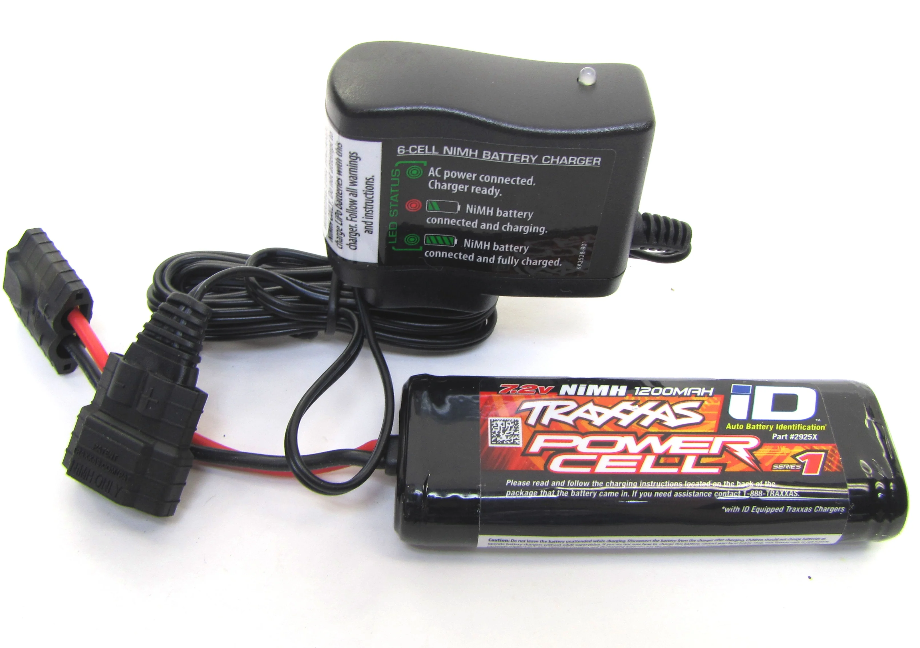 1/16 Summit BATTERY & iD Peak Wall CHARGER E-revo Rally 2925X 72054-5