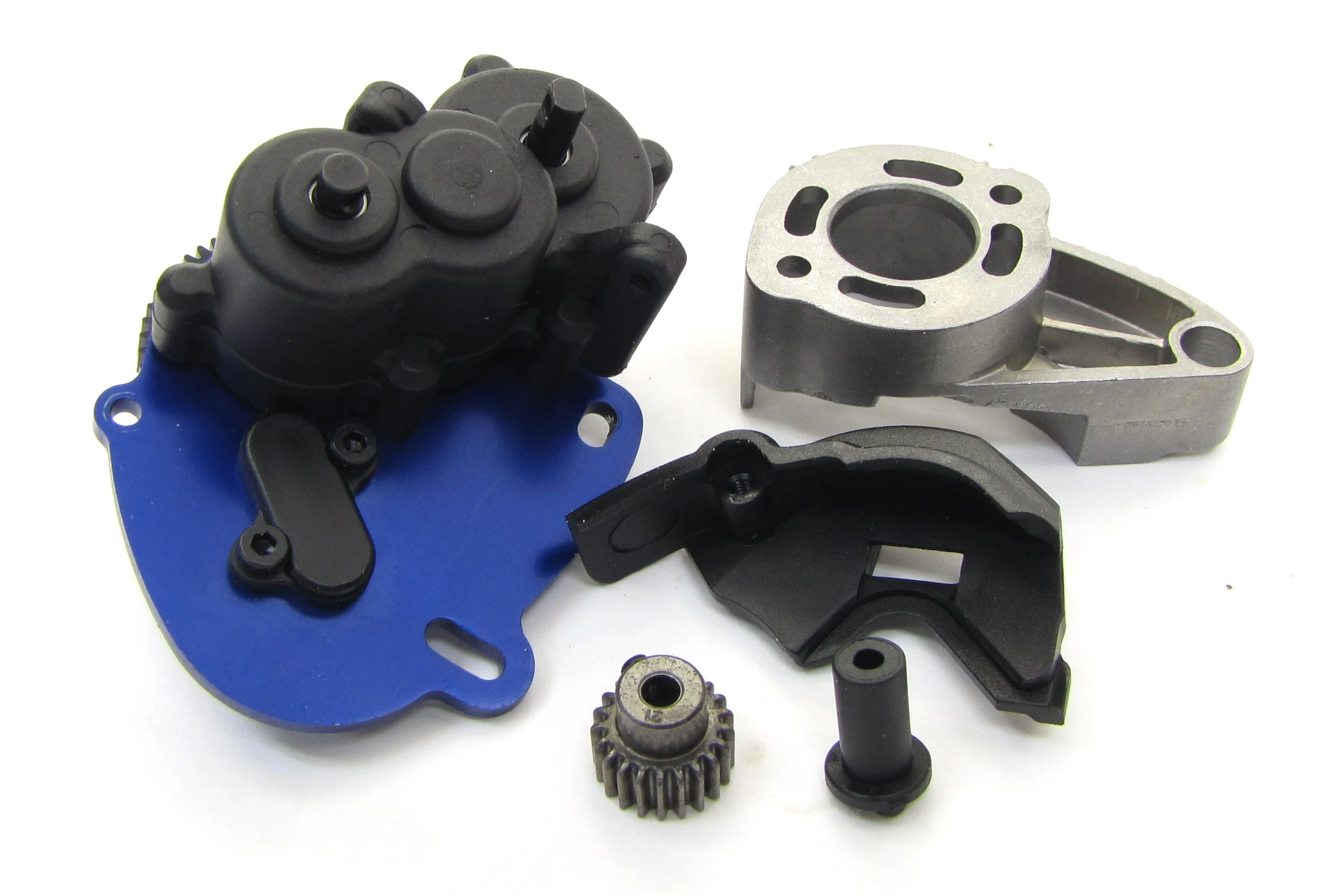1/16 Summit TRANSMISSION, SPUR GEAR & MOTOR MOUNT 50t, brushed 72054-5 - Image 3