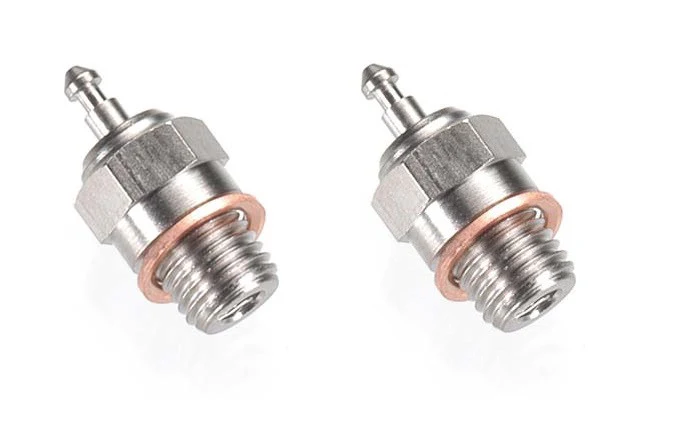Genuine GLOW PLUGS (2 plugs) Super Duty Jato T-Maxx Revo Nitro slash 4-tec Jato 3.3 2.5  3232x