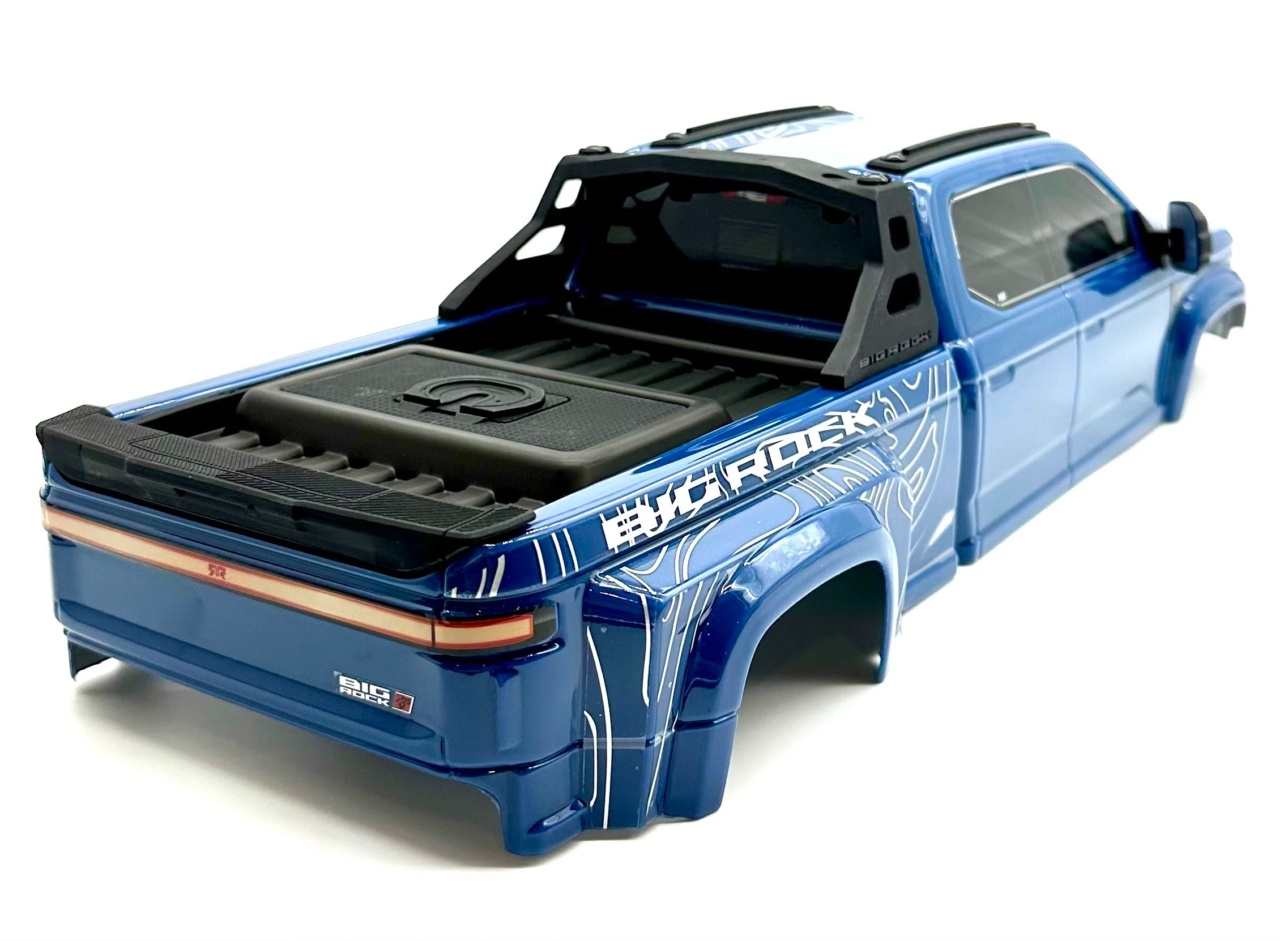 Arrma Big Rock 4x4 223s - Body Shell (Blue painted clipless ARA4312V4 - Image 5