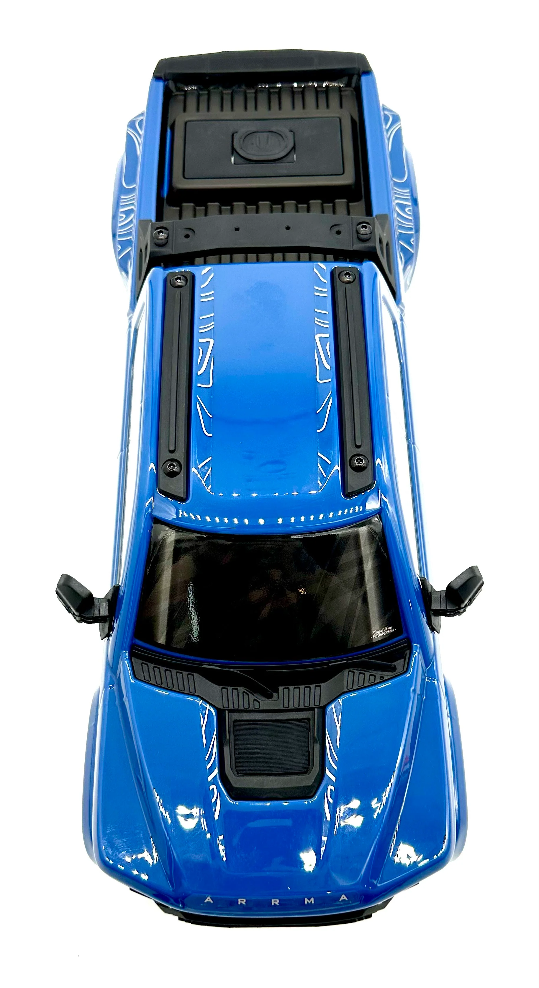 Arrma Big Rock 4x4 223s - Body Shell (Blue painted clipless ARA4312V4 - Image 6