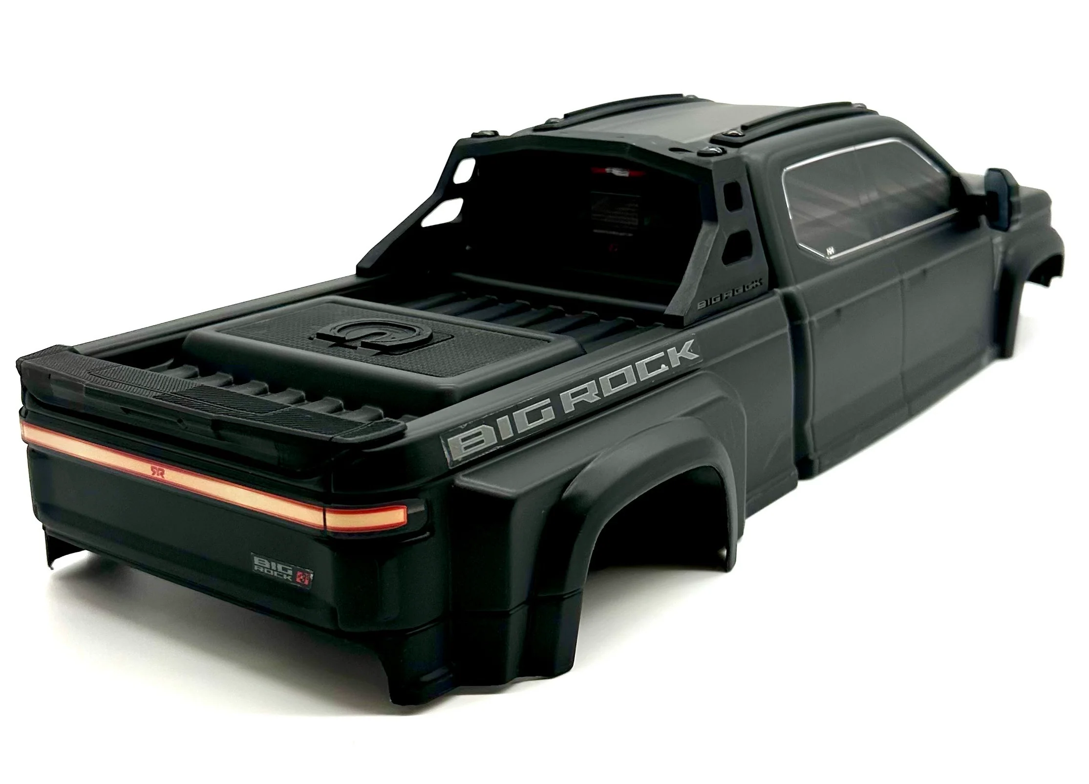 Arrma Big Rock 4x4 223s - Body Shell (Matte Black painted clipless ARA4312V4 - Image 5