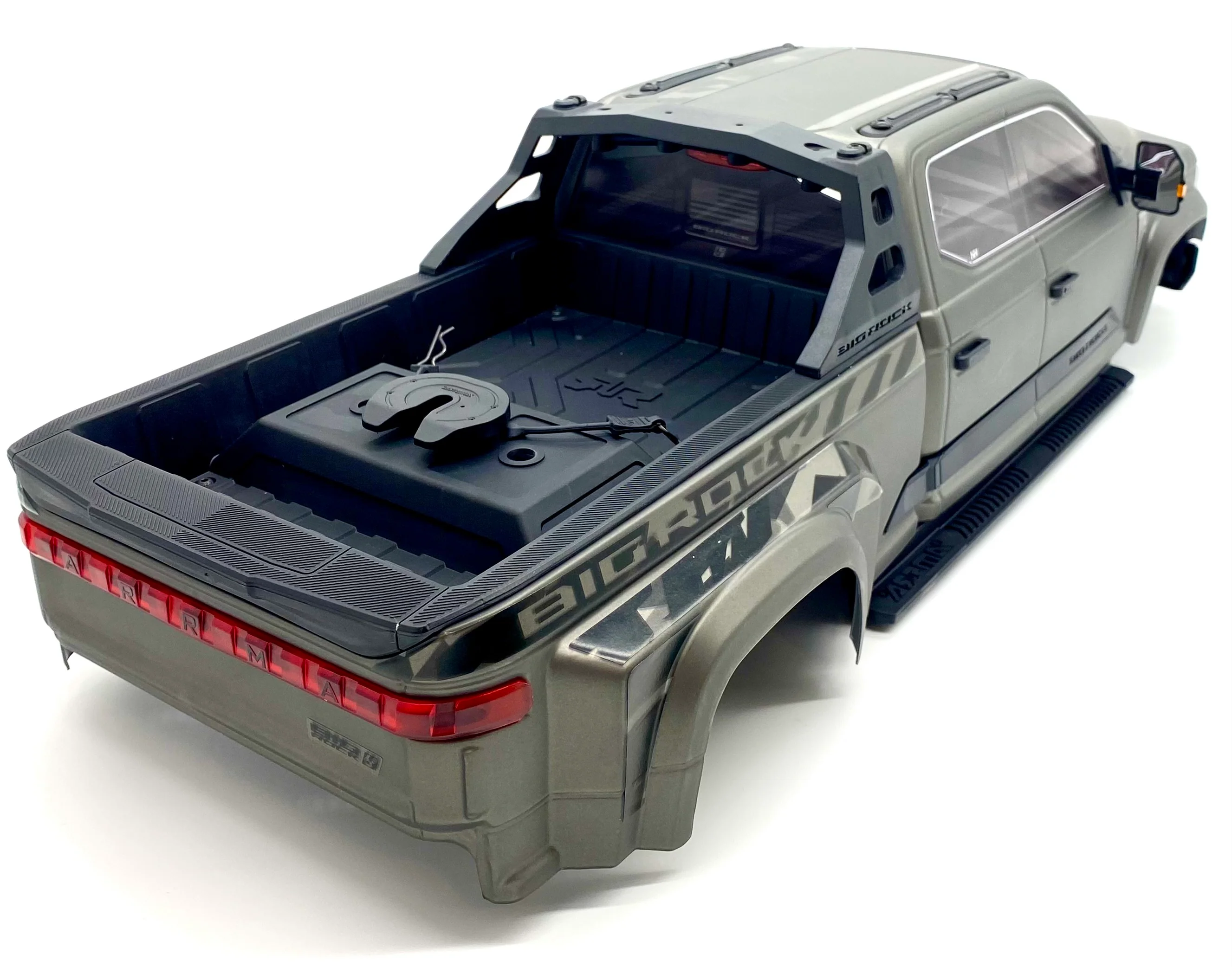 Arrma BIG ROCK 6s - BODY, Gunmetal, painted w/accessories ARA7612 - Image 3