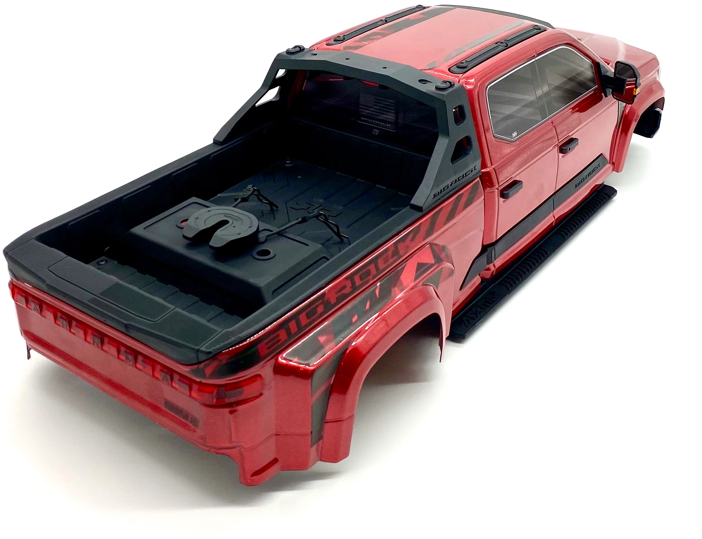 Arrma BIG ROCK 6s - BODY, Red, painted w/accessories ARA7612 - Image 3