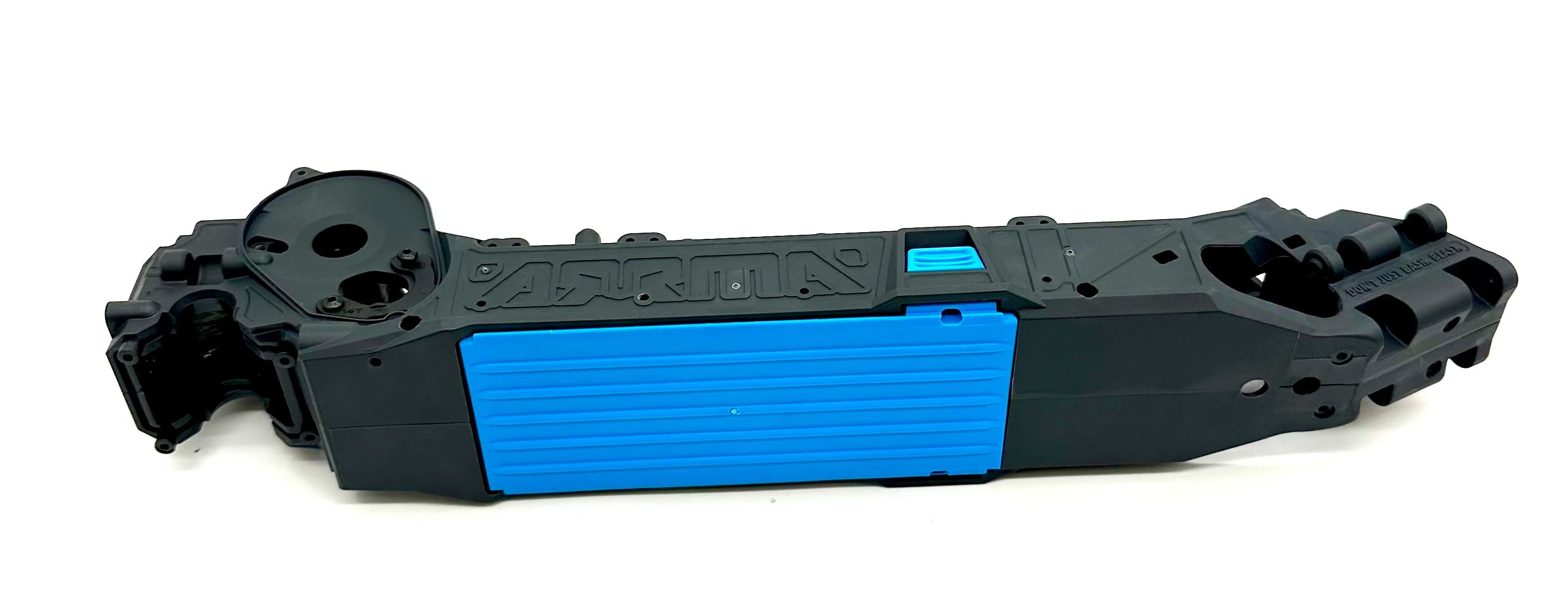 Arrma FURY 2wd - Chassis (BLUE LWB right left halves mega ARA3221 - Image 5