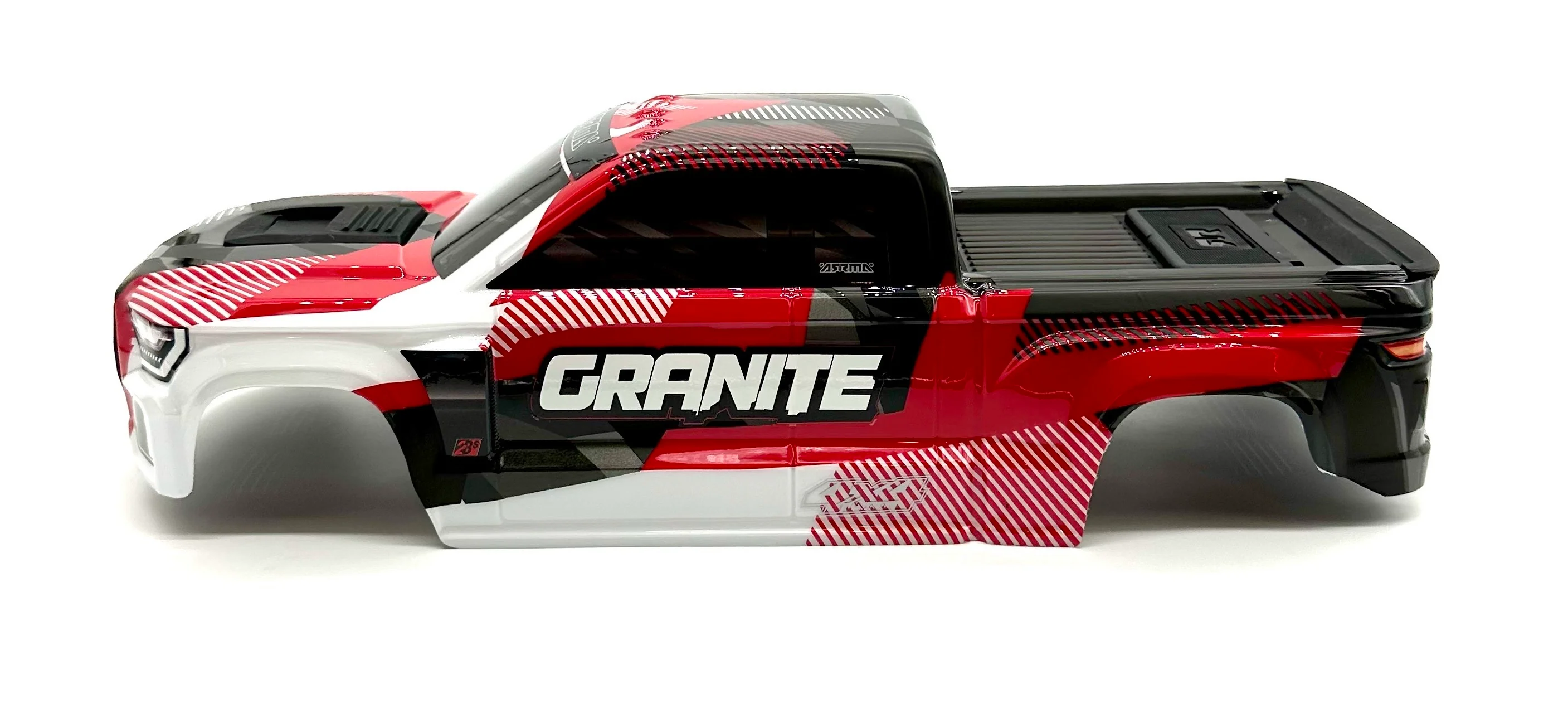 Arrma GRANITE 4x4 223s - Body Shell (Red painted clipless ARA4302V4 - Image 3