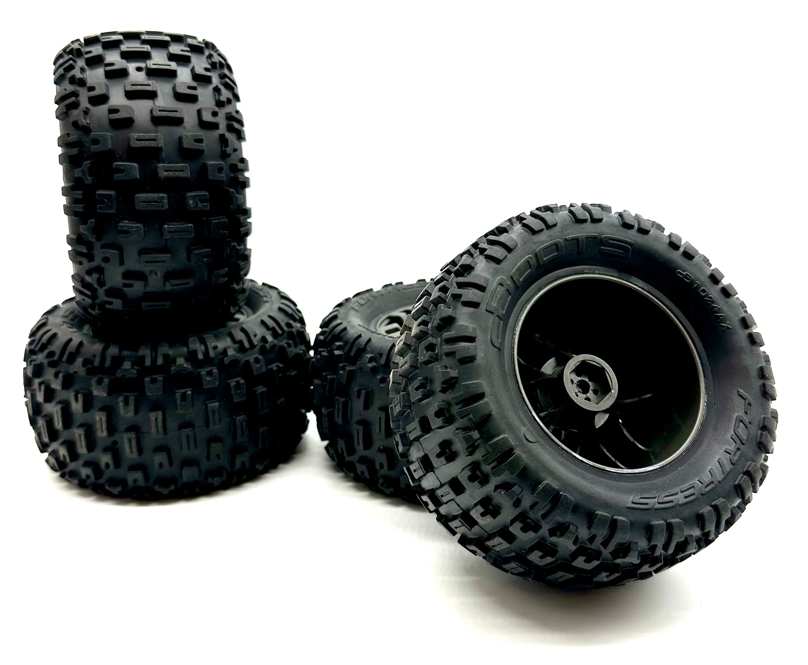Arrma GRANITE 4x4 223s - TIRES & Wheels (DBOOTS 'FORTRESS MT' Tires ARA4302V4 - Image 3