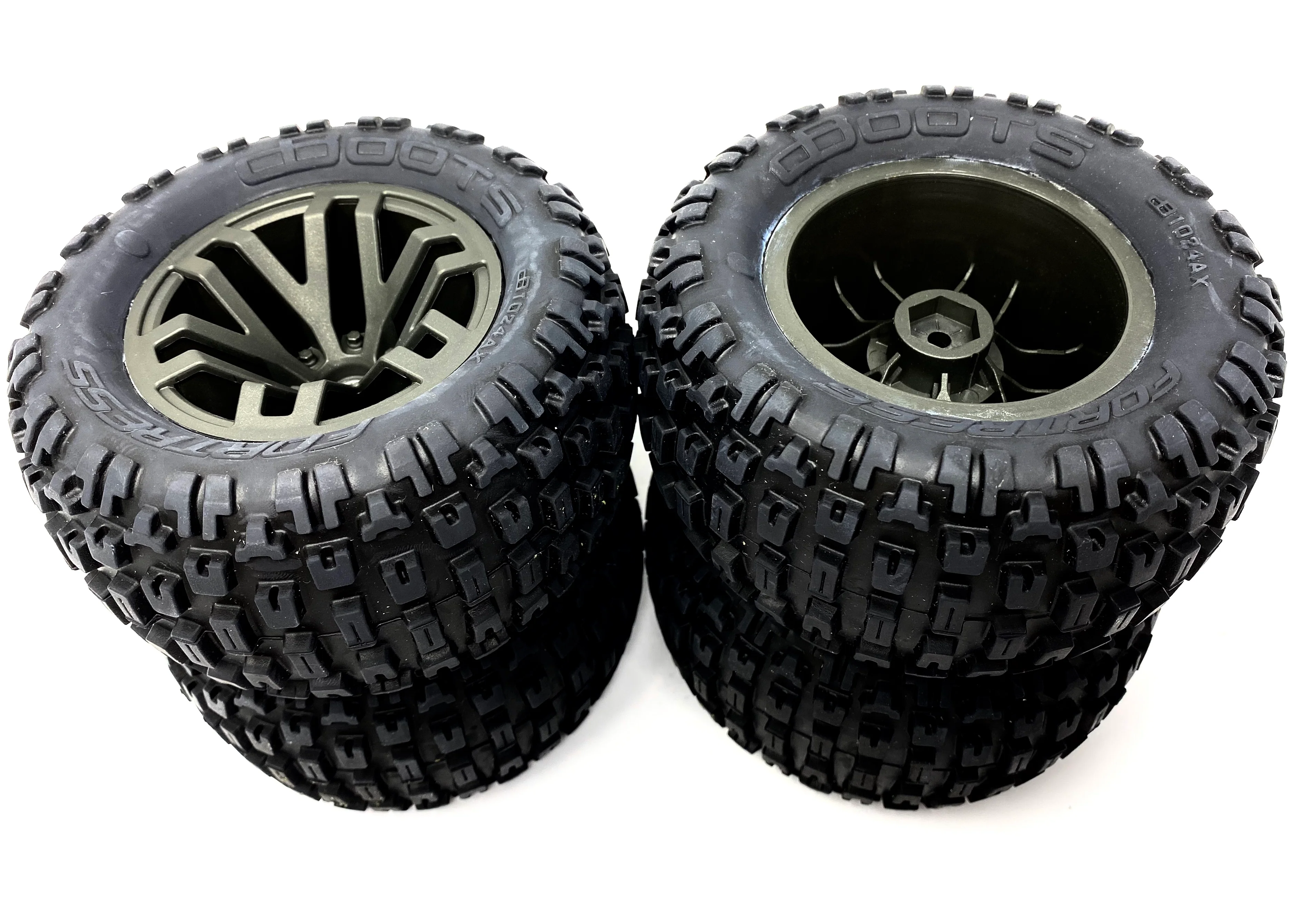 Arrma GRANITE 4x4 3s BLX - TIRES & Wheels (tyres rims DBoots Fortress ARA4302V3 - Image 2