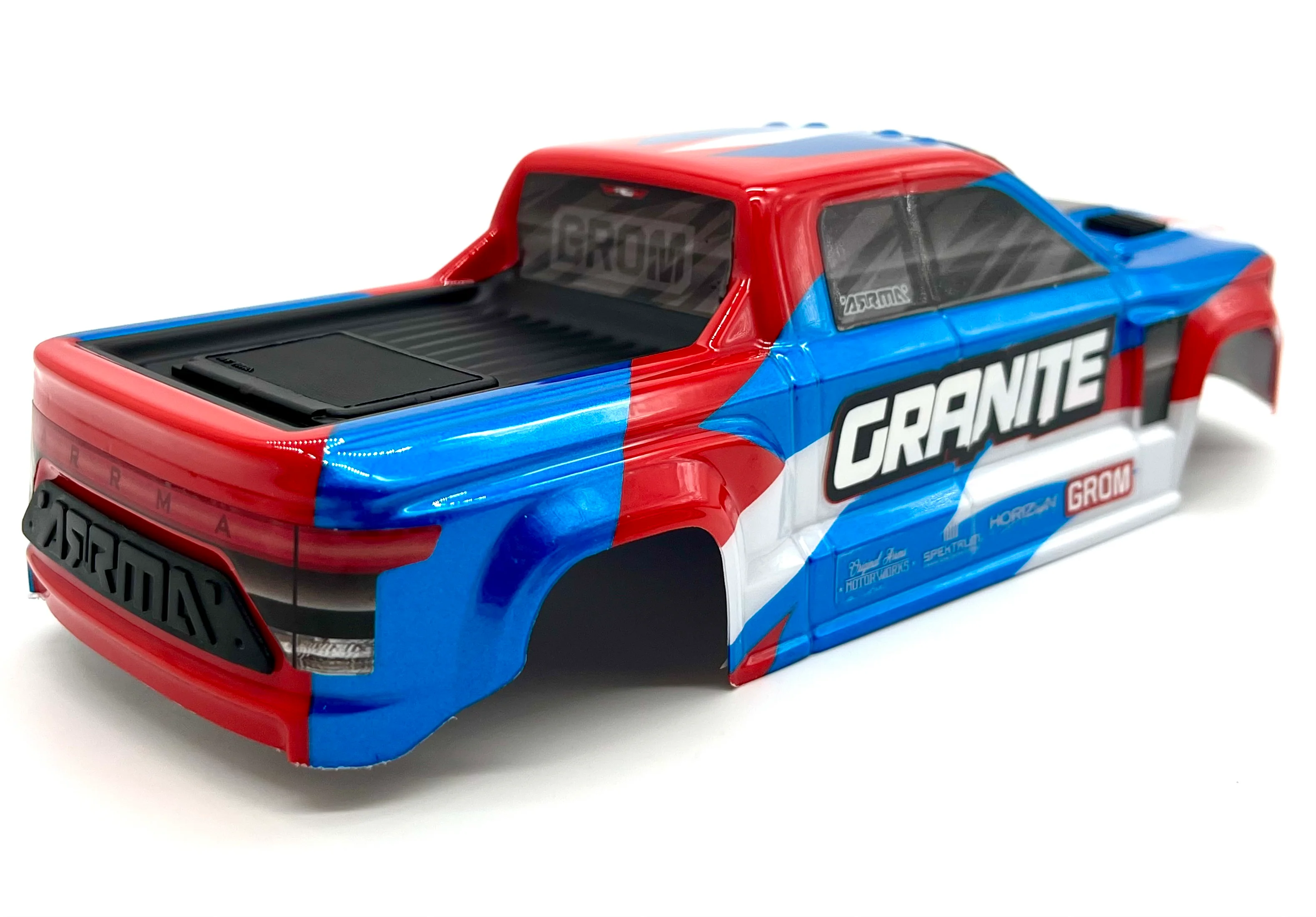 Arrma GRANITE GROM mega 4x4 - Body Shell (BLUE Red cover ARA2102 - Image 3