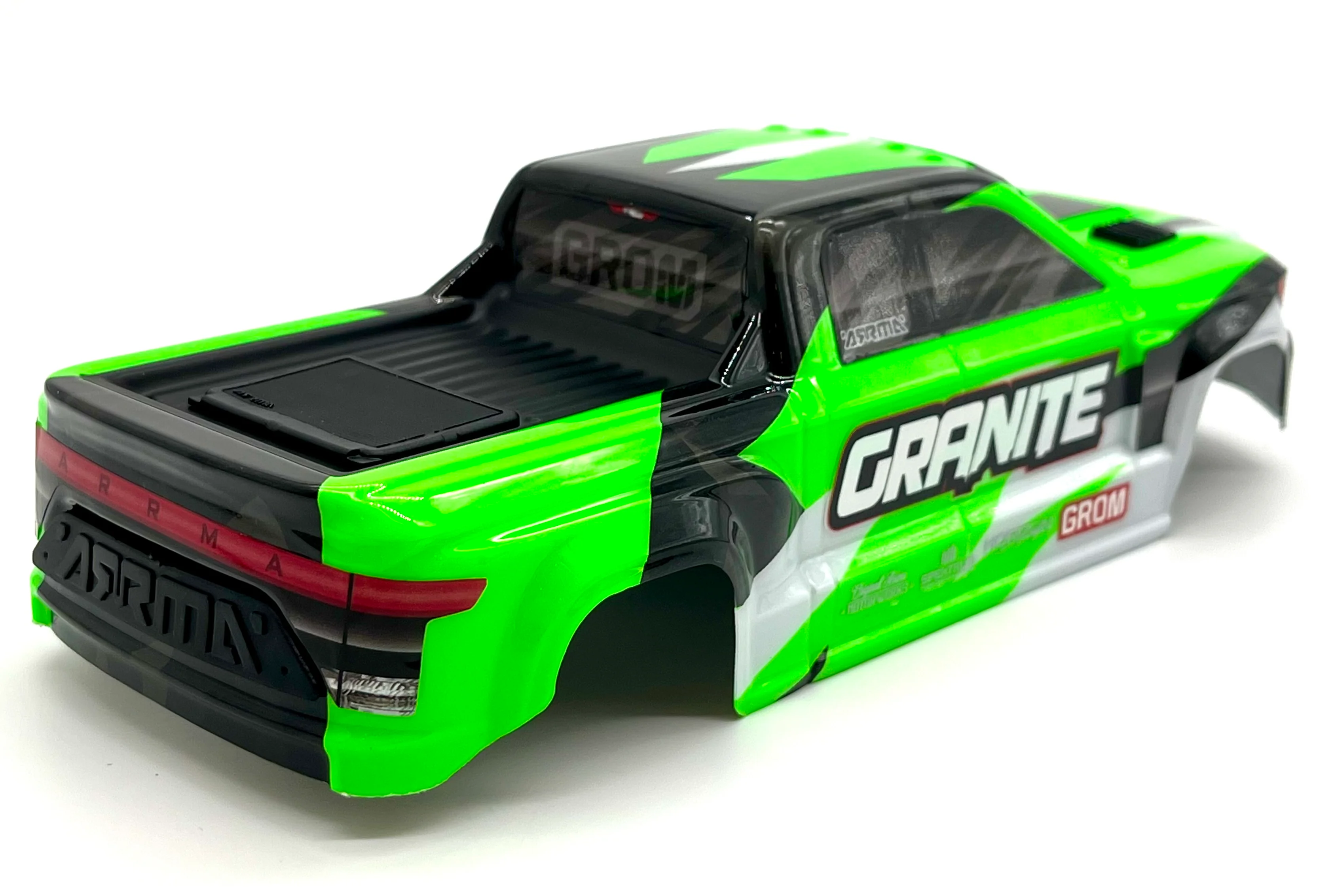 Arrma GRANITE GROM mega 4x4 - Body Shell (Green) cover ARA2102 - Image 3