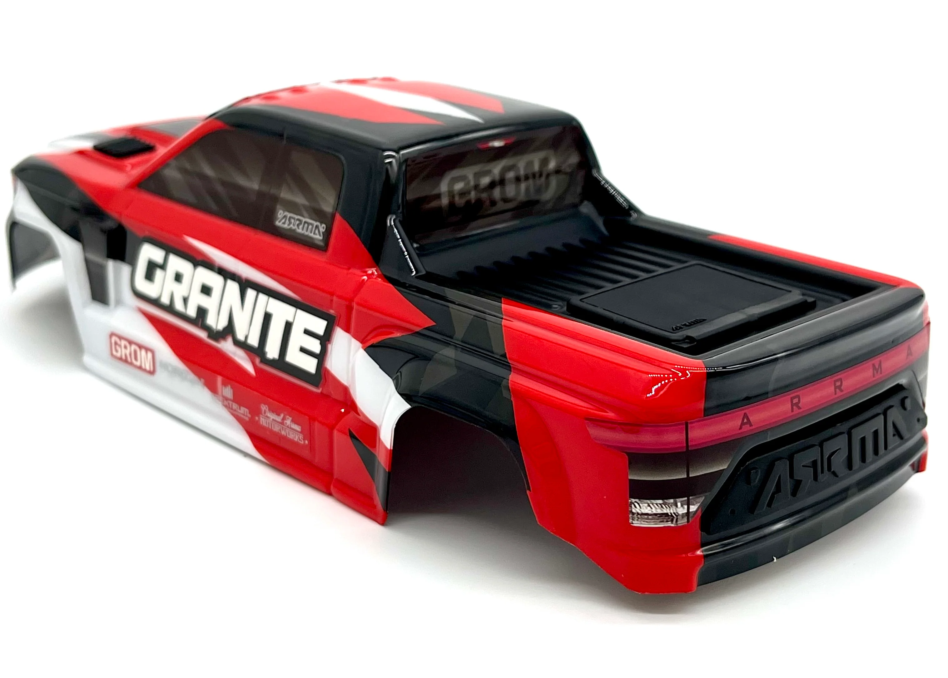 Arrma GRANITE GROM mega 4x4 - Body Shell (RED camo) cover ARA2102 - Image 3