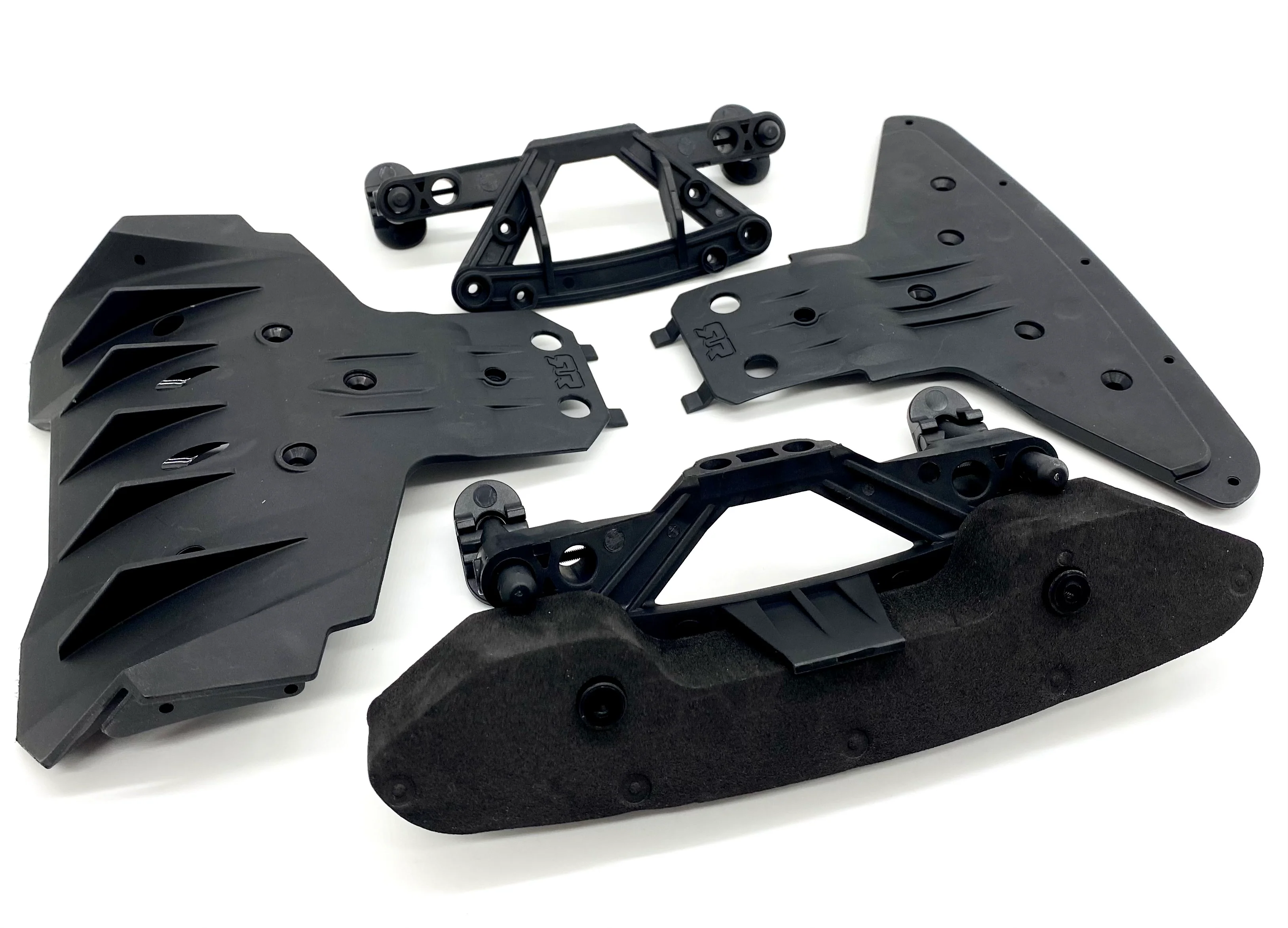 Arrma INFRACTION 4x4 223s BLX - BUMPERS front rear Black ARA4315V4 - Image 3