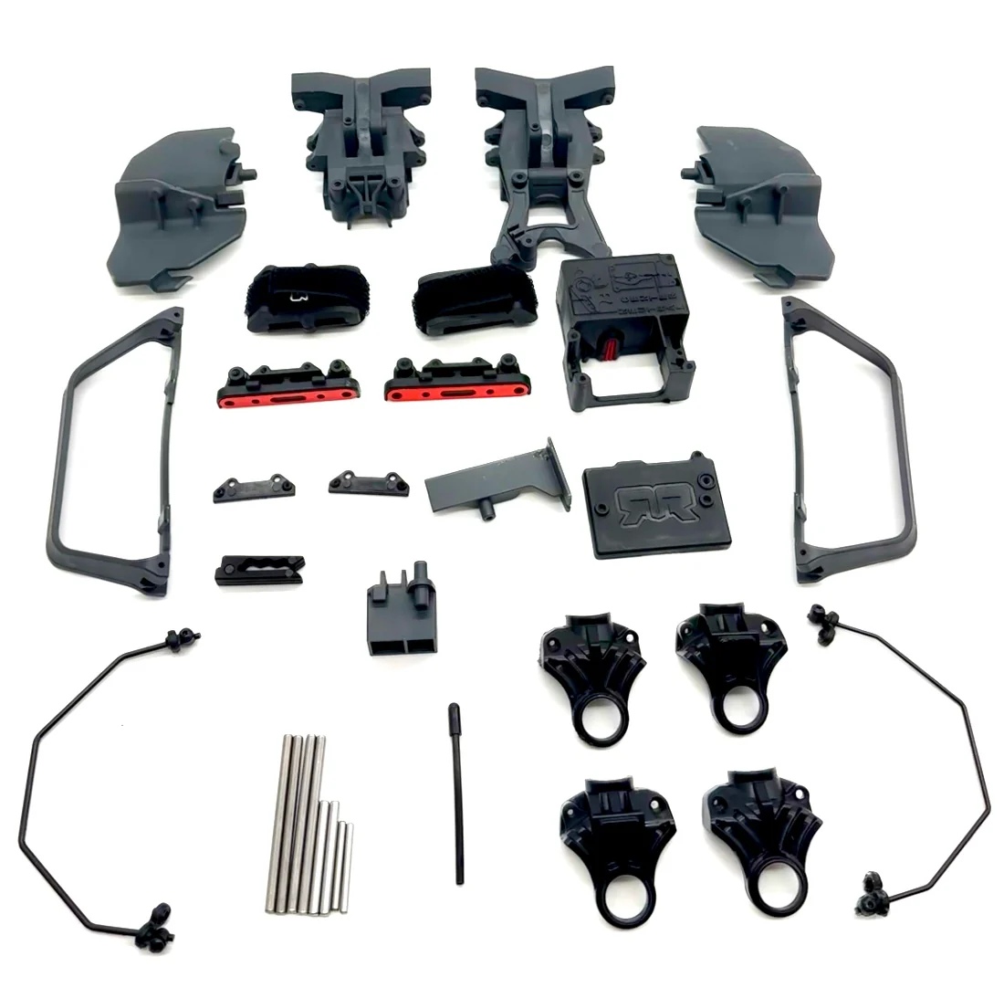 Arrma INFRACTION 4x4 223s BLX - Side Guards Towers Mounts Bulkhead ARA4315V4 - Image 2