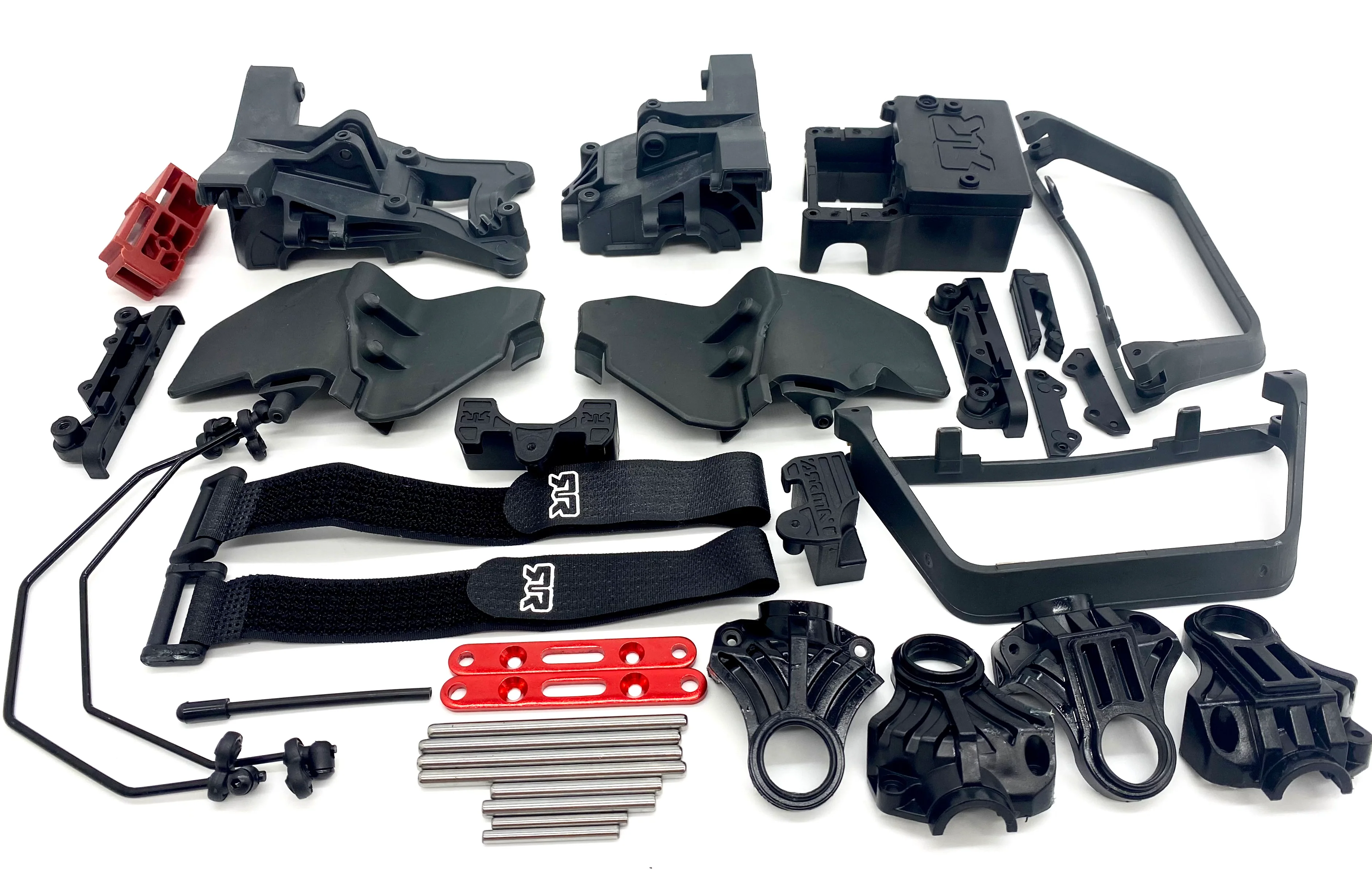 Arrma INFRACTION 4x4 3s BLX - Side Guards Towers Mounts Bulkhead ARA4315v3