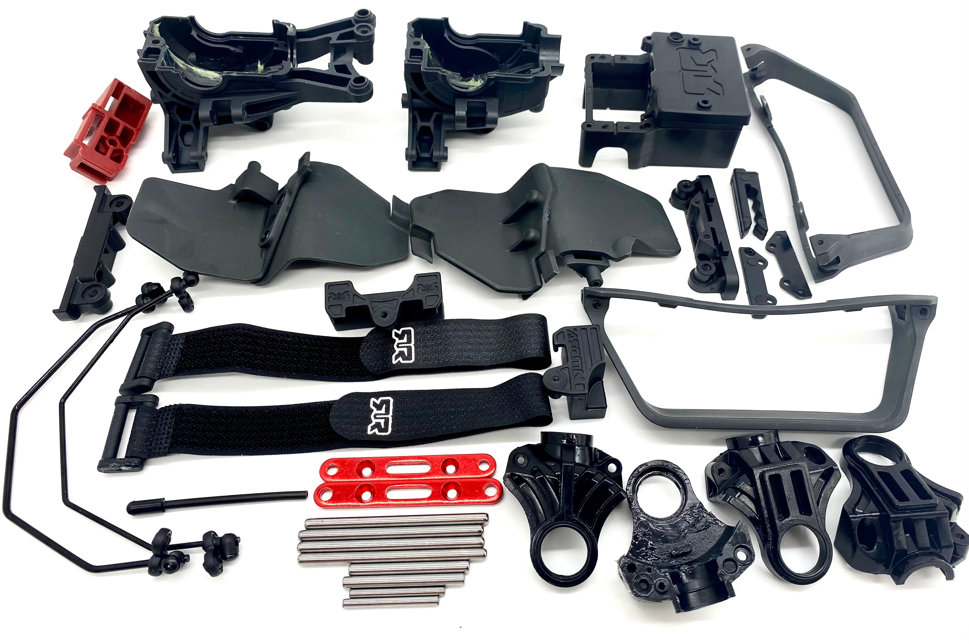 Arrma INFRACTION 4x4 3s BLX - Side Guards Towers Mounts Bulkhead ARA4315v3 - Image 3
