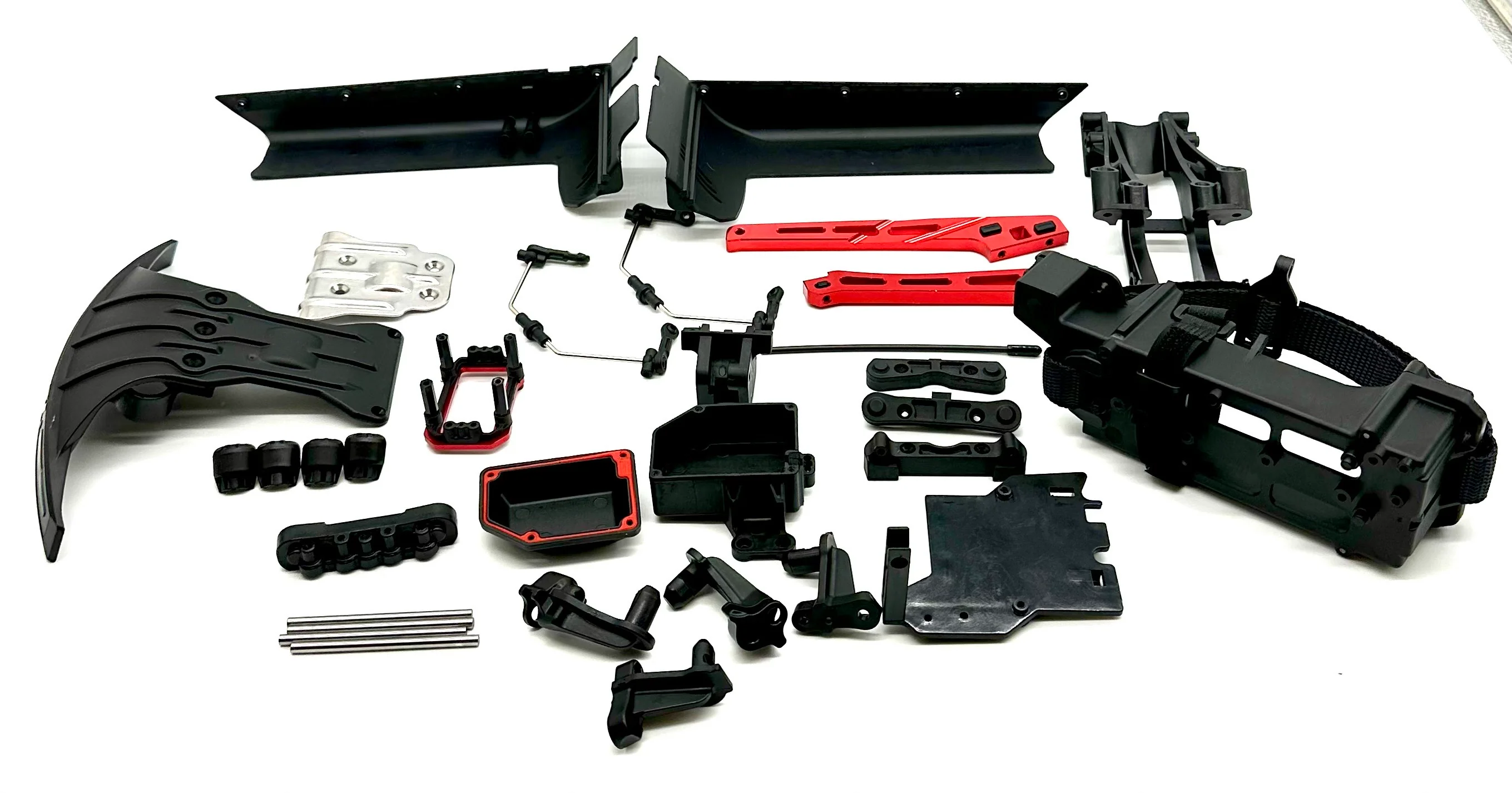 Arrma Kraton 6s EXB - Side Guards, Battery Tray, bumper, wing mount etc ARA8708V6 - Image 3