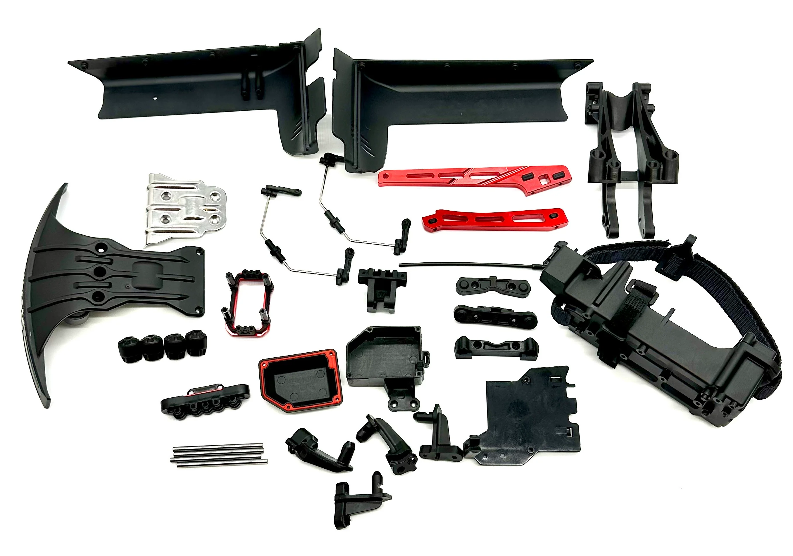 Arrma Kraton 6s EXB - Side Guards, Battery Tray, bumper, wing mount etc ARA8708V6 - Image 4