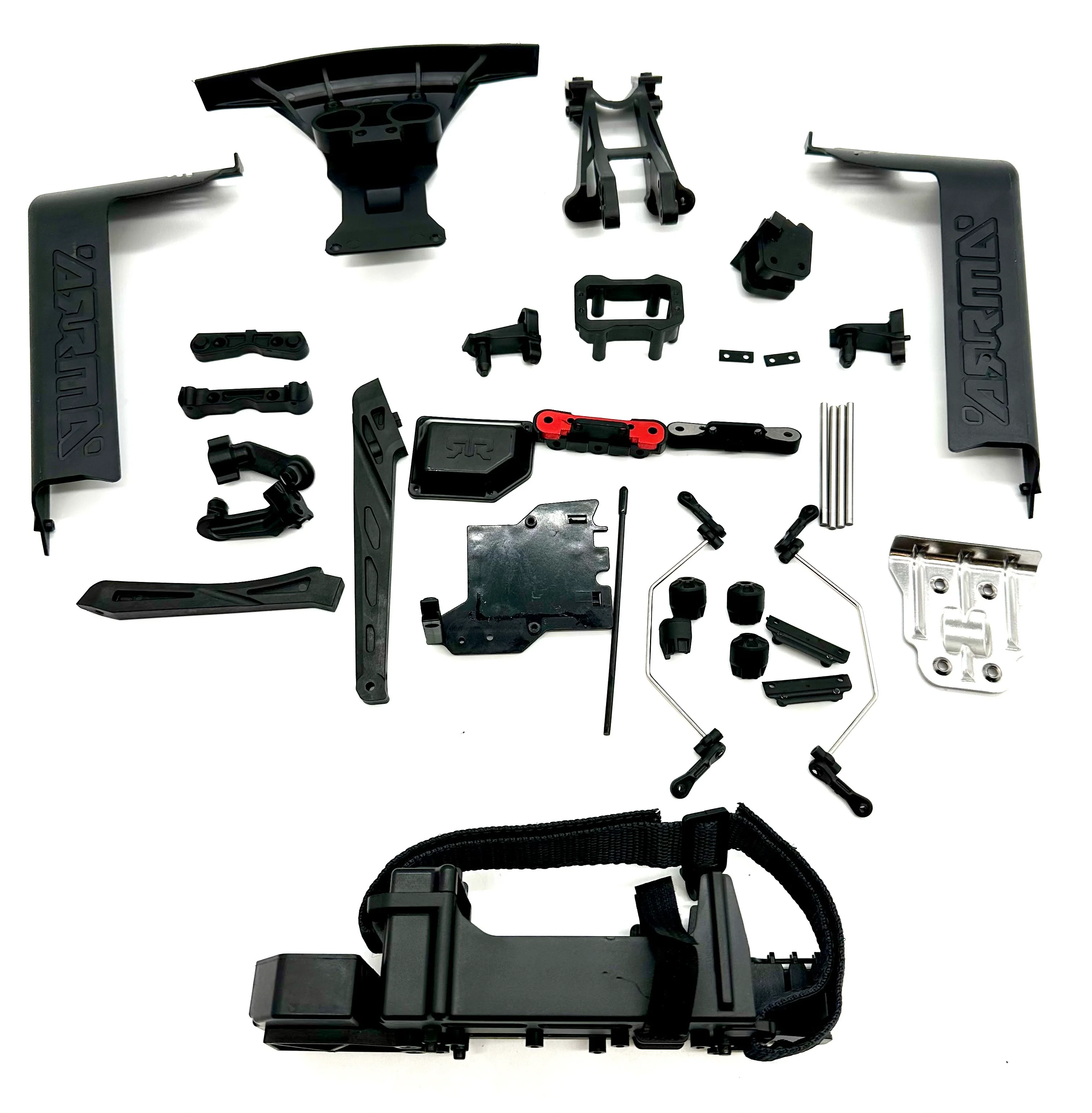 Arrma KRATON 6s V6 BLX - Side Guards, Battery Tray, wing mount ARA8608V6 - Image 3