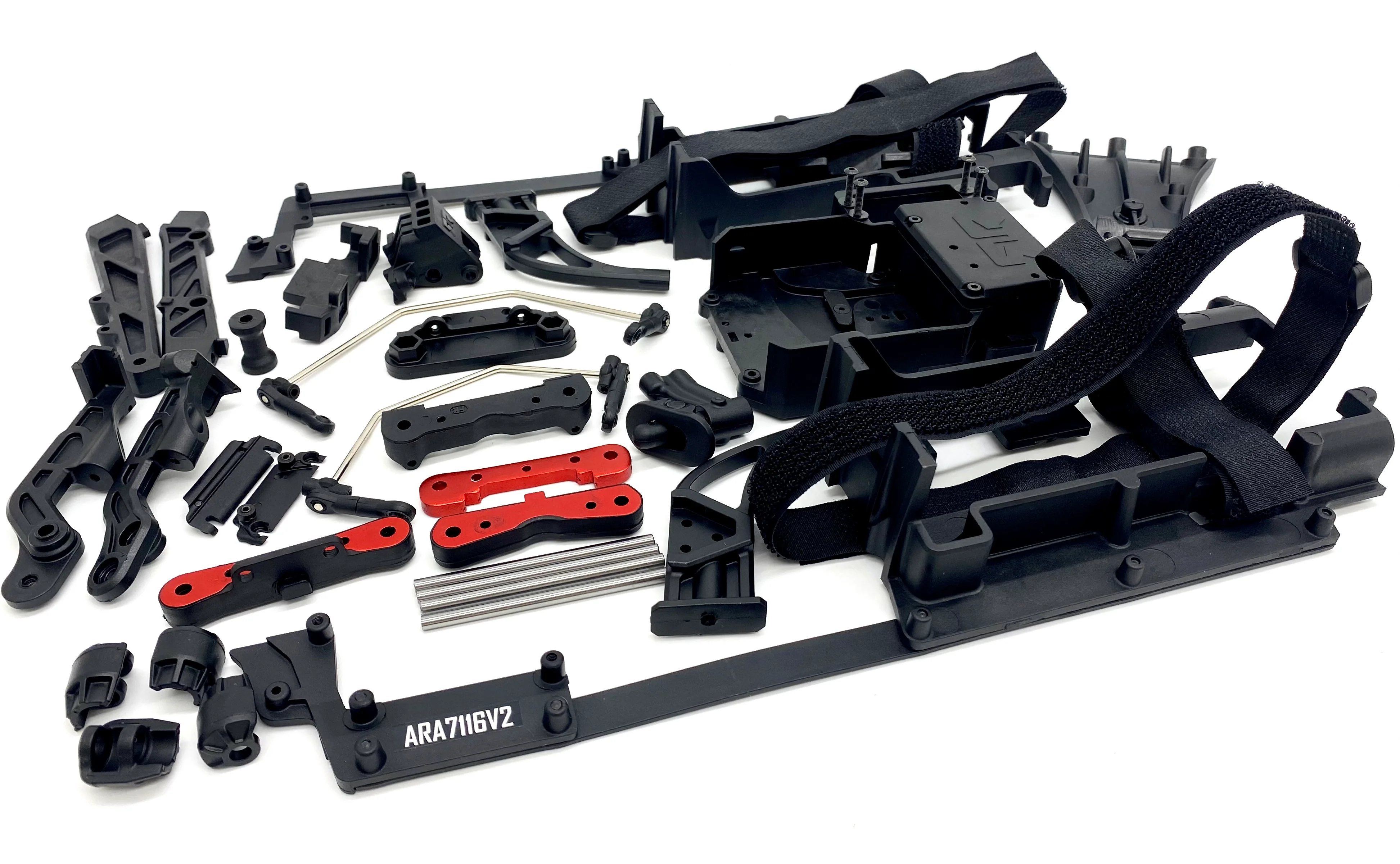 Arrma LIMITLESS v2 6s - Battery Tray Sway Bars Diffuser support brace pin ARA7116V2 - Image 2