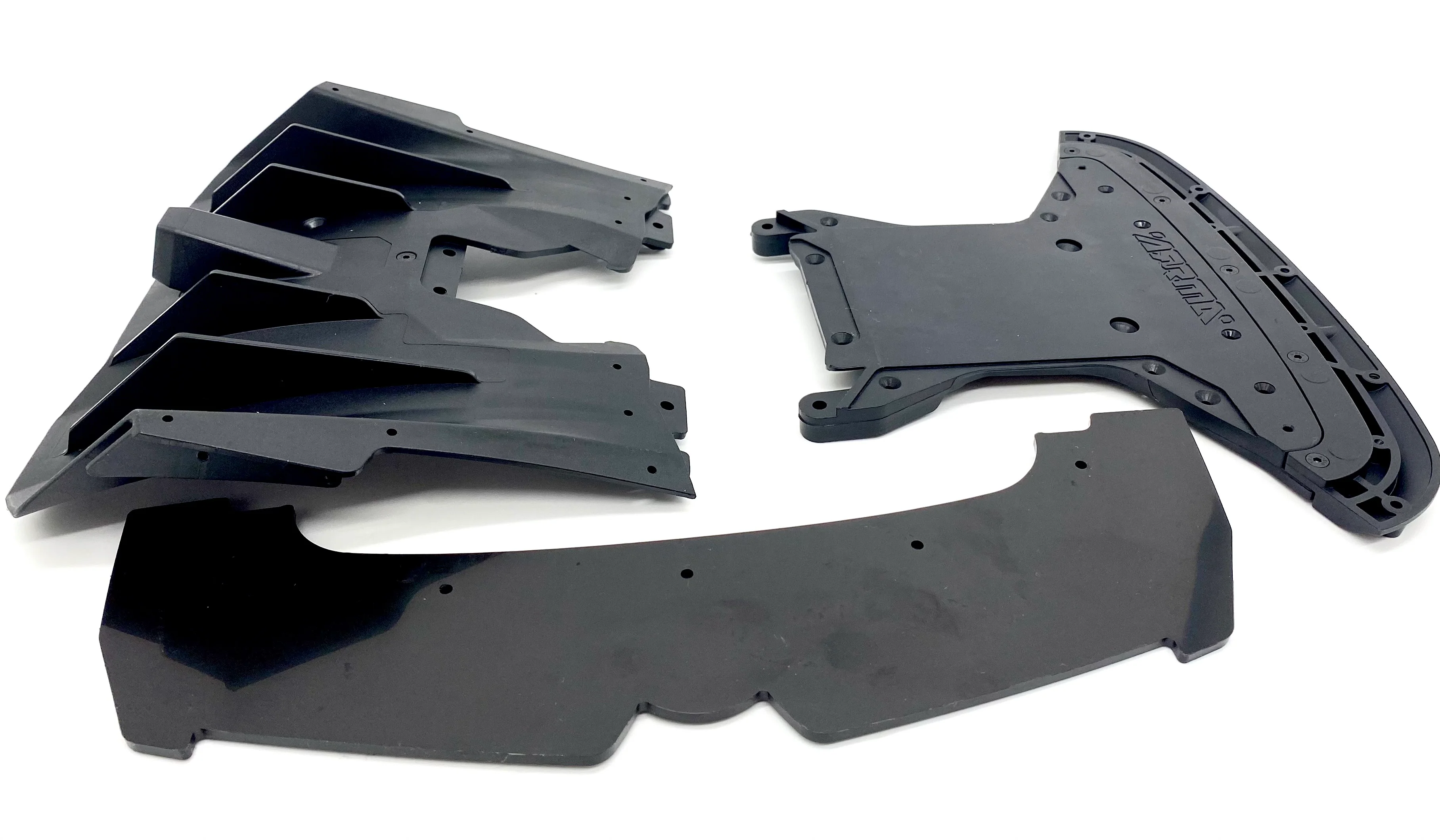 Arrma LIMITLESS v2 6s - FRONT BUMPER mount splitter skid & Diffuser ARA7116V2 - Image 3