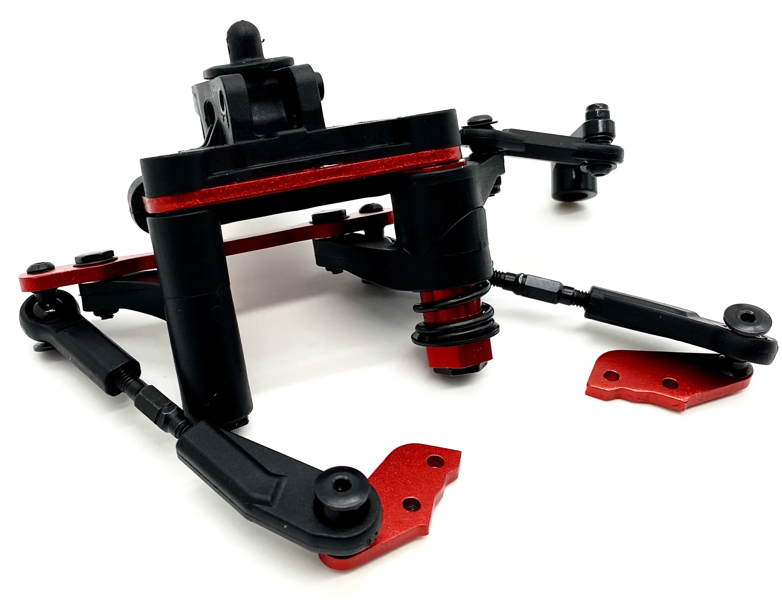 Arrma LIMITLESS V2 6s - STEERING Set bellcrank top plate infraction typhon ARA7116V2 - Image 4