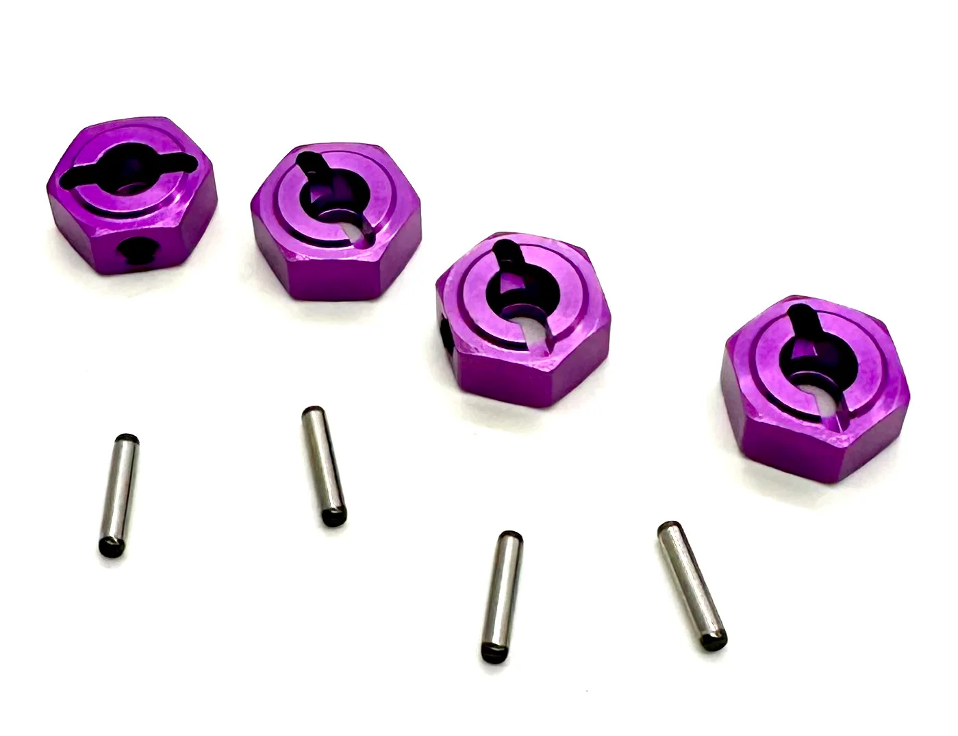 Arrma MINI KRATON 3S - Wheel Hex, aluminum 12mm (PURPLE) typhon ARA2508S - Image 2