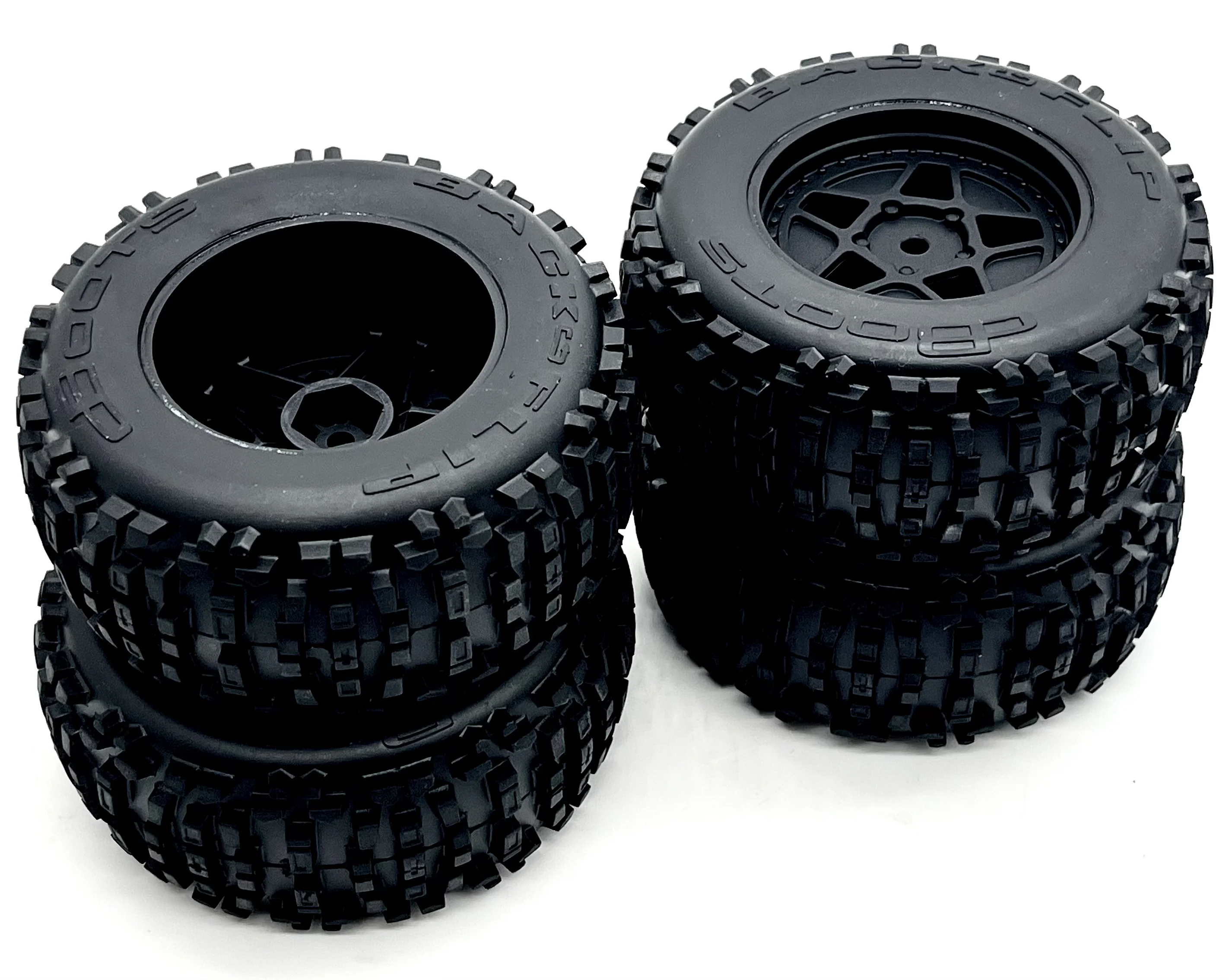 Arrma MINI KRATON 3S - Wheels & Tires (set of 4) dBoots Backflip ARA2508S - Image 2