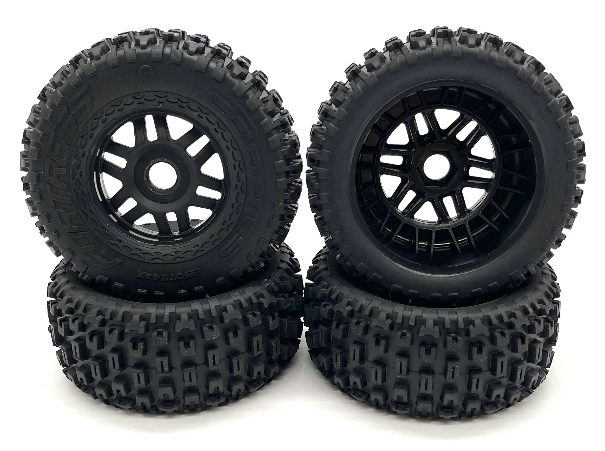 Arrma Mojave 4s 4x4 - TIRES & Wheels (tyres DBoots Fortress LP ARA4404 - Image 2