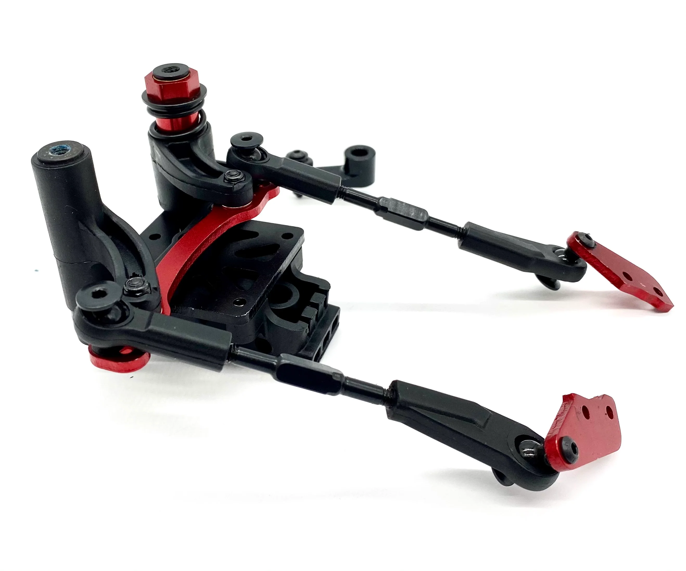 Arrma MOJAVE 6s BLX V2 - STEERING Set 23t servo horn bellcrank top plate rack ARA7604V2 - Image 3