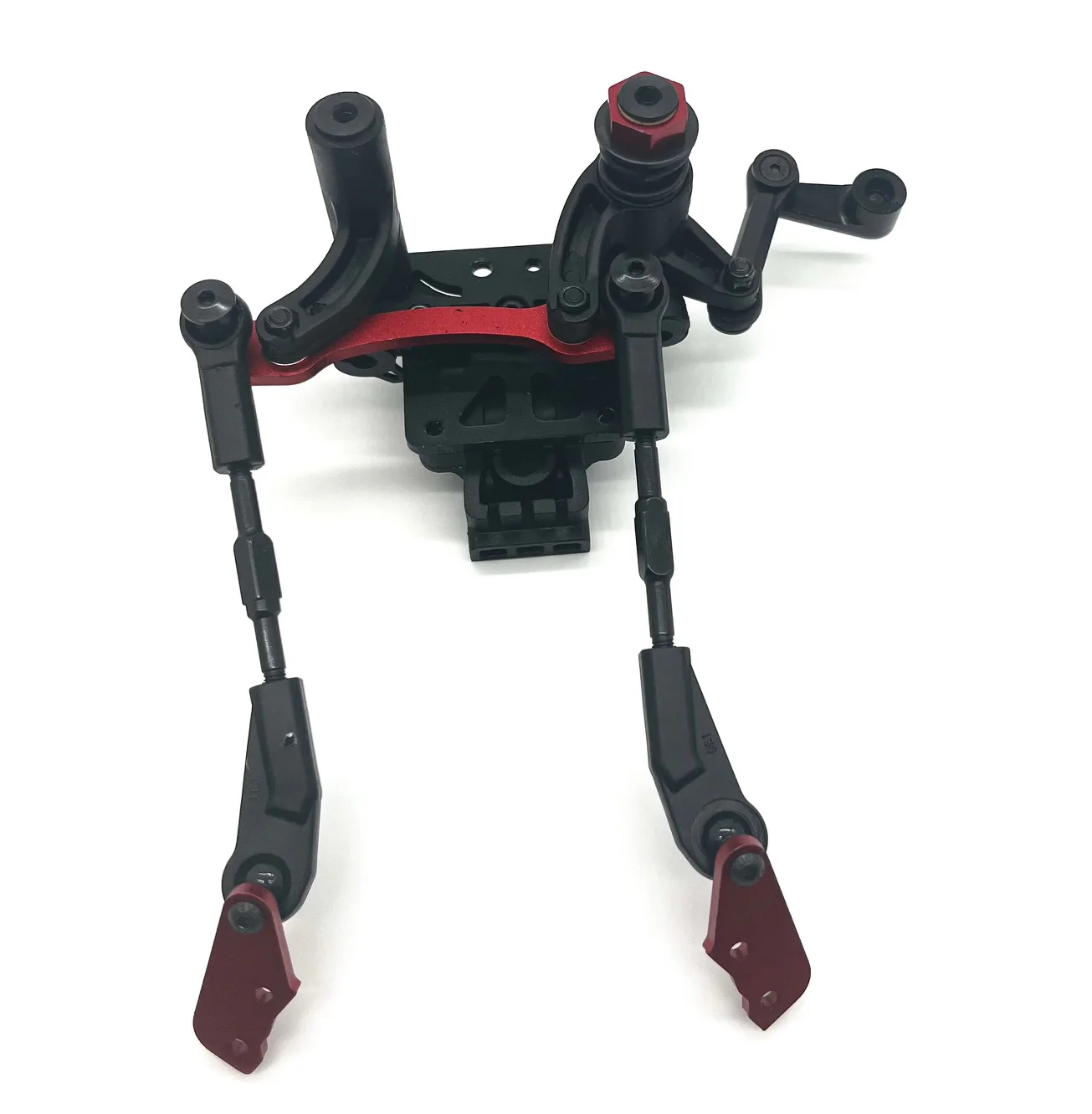 Arrma MOJAVE 6s BLX V2 - STEERING Set 25t Servo Horn bellcrank top plate rack ARA7604V2 - Image 3