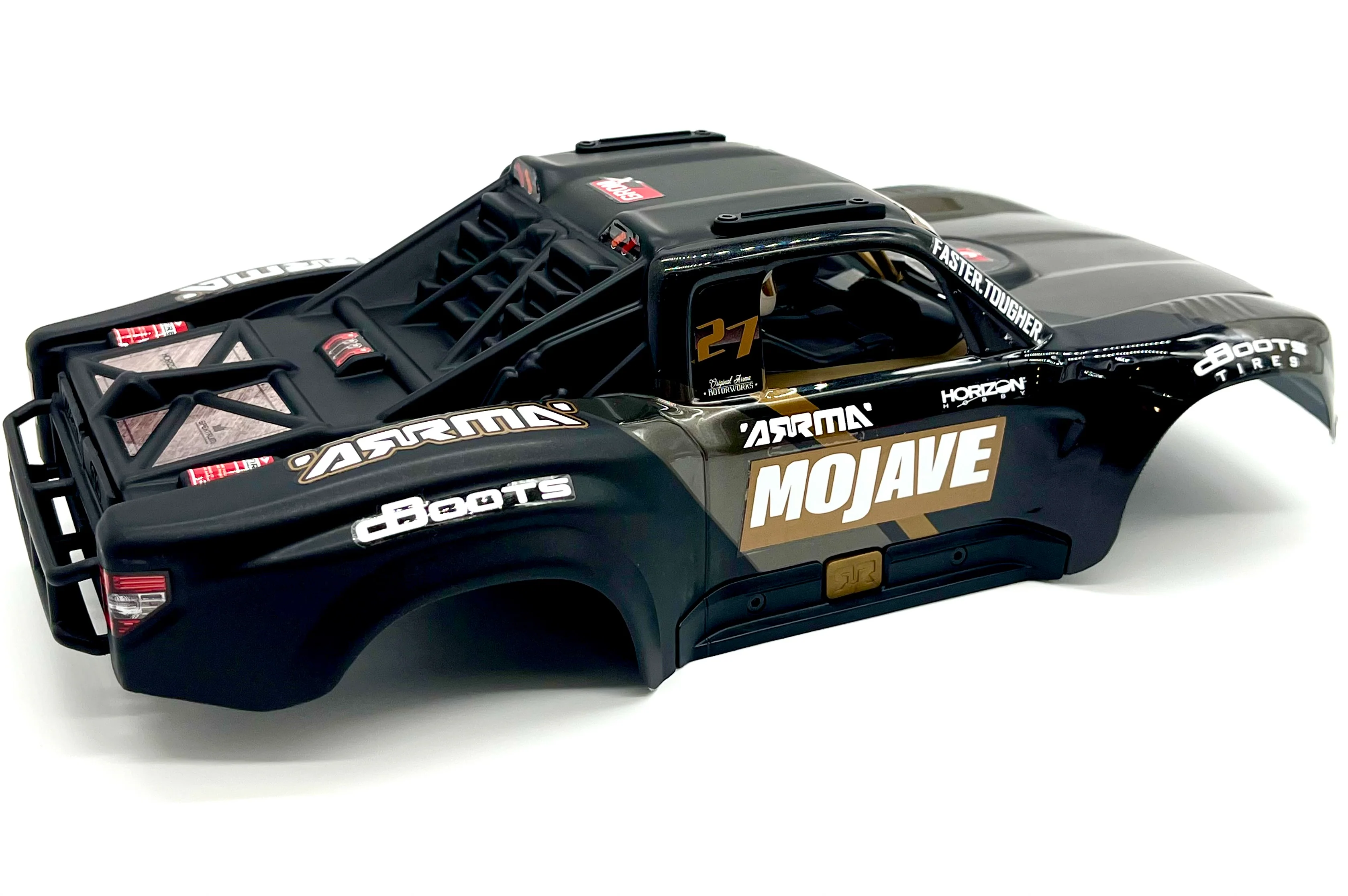 Arrma MOJAVE GROM BLX 223s - Body Shell (Black Gold cover 4x4 ARA2304 - Image 5