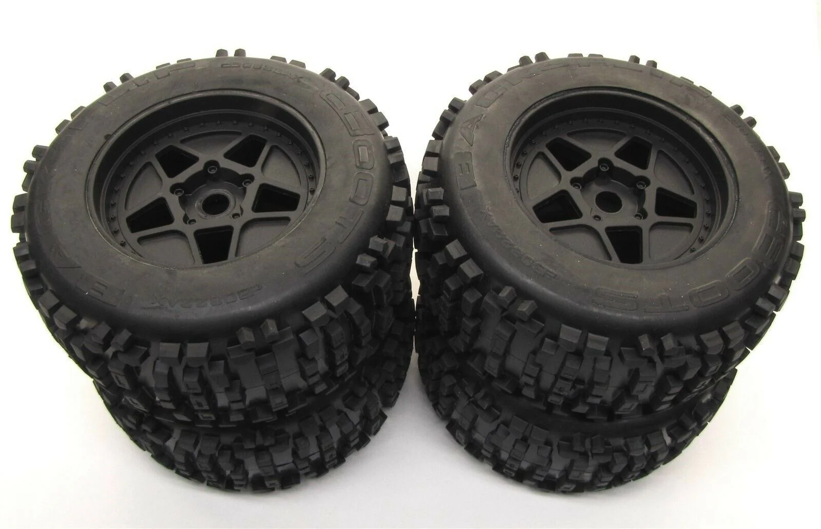 Arrma NOTORIOUS 6s V6 BLX - TIRES & Wheels (tyres rims DBoots Back-Flip MT ARA8611V6 - Image 2
