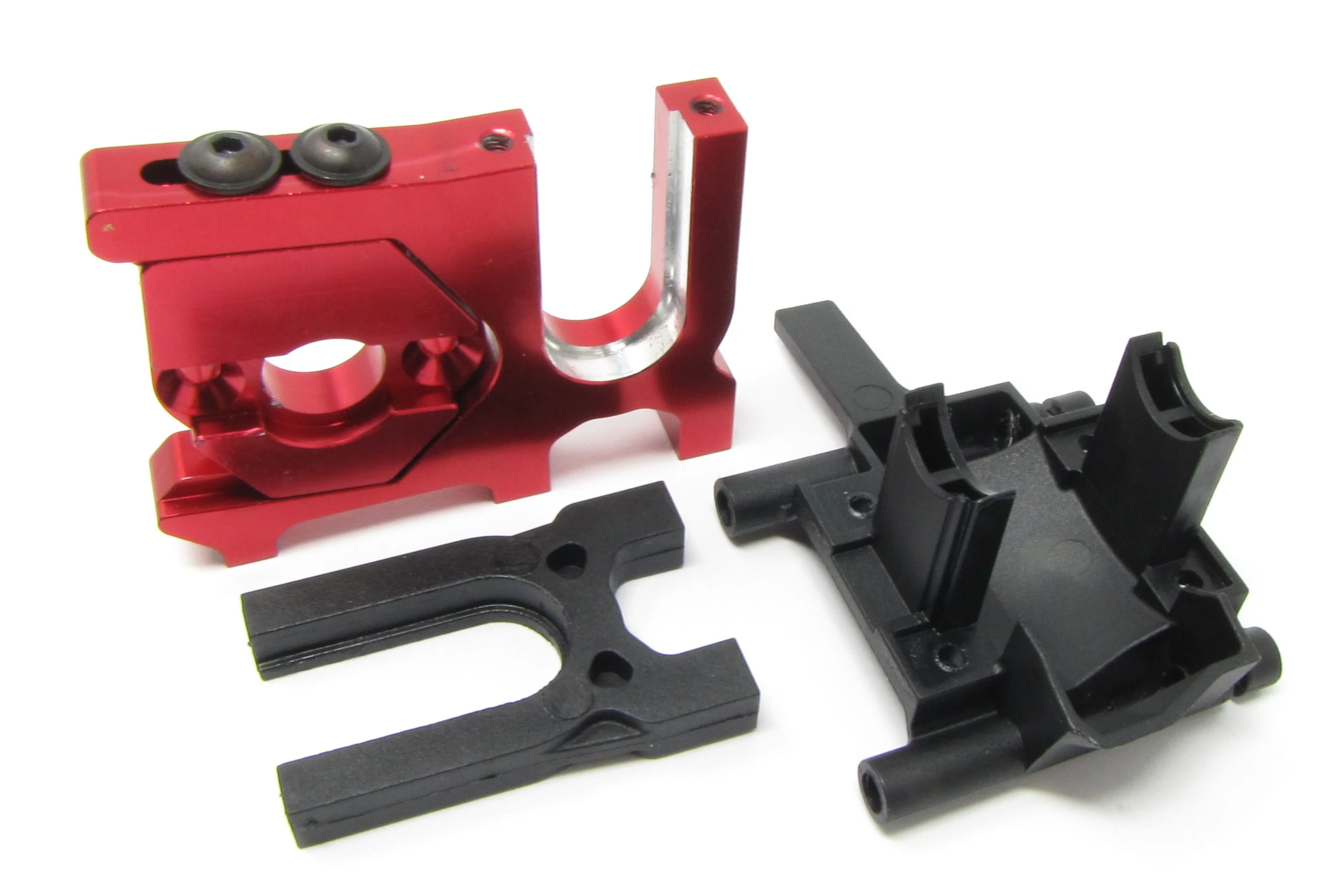 Arrma Outcast 6s EXB - RED motor MOUNT sliding Outcast Talion ARA8710 - Image 3
