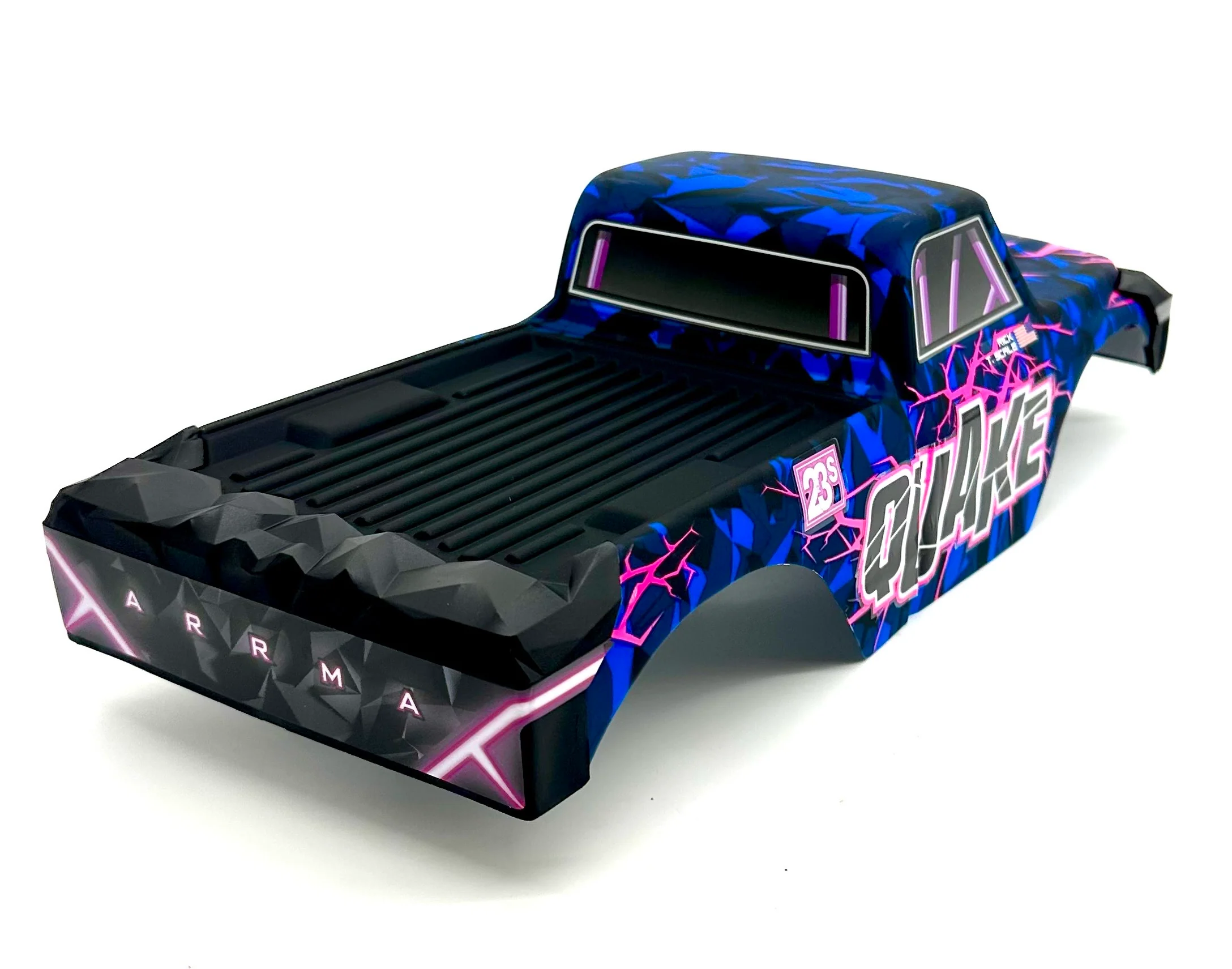 Arrma QUAKE 2wd - BODY (Purple) assembled painted cover shell ARA3537 - Image 3